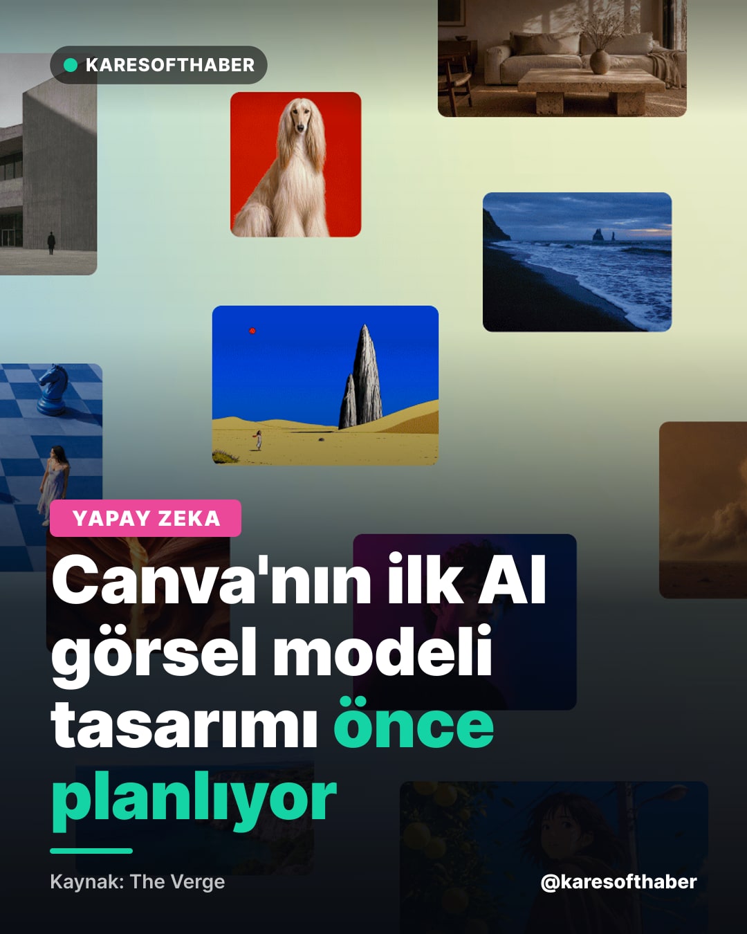 Canva'nın ilk AI görsel modeli tasarımı önce planlıyor