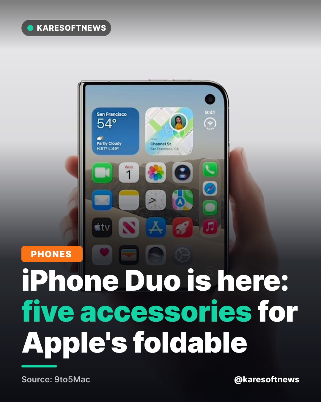 iPhone Duo is here: five accessories for Apple's foldable