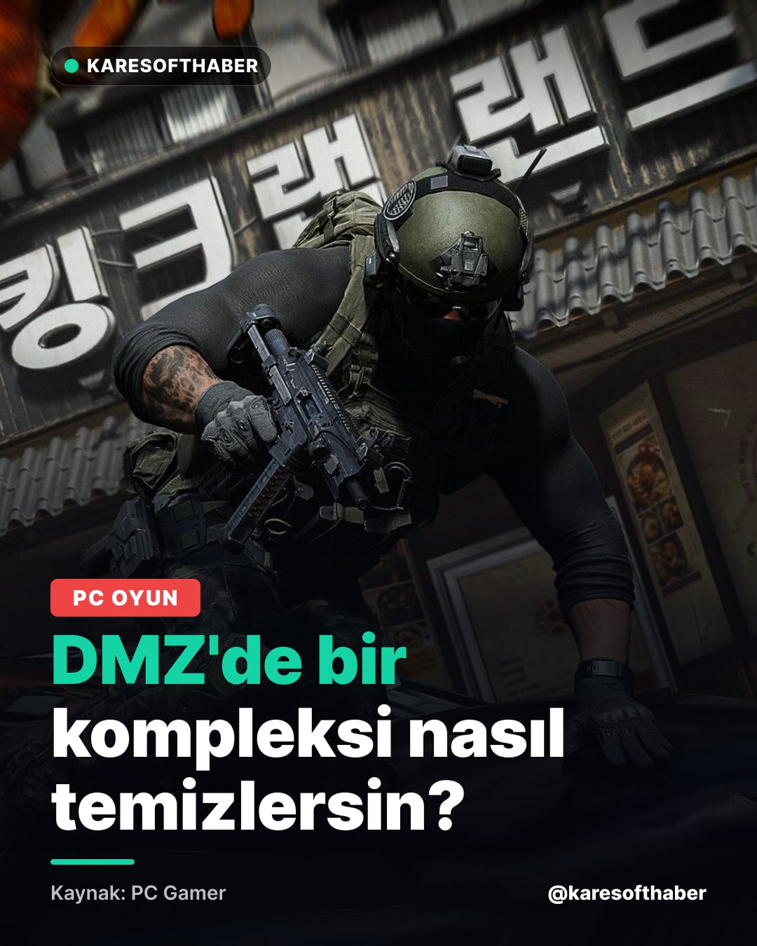 DMZ'de bir kompleksi nasıl temizlersin?