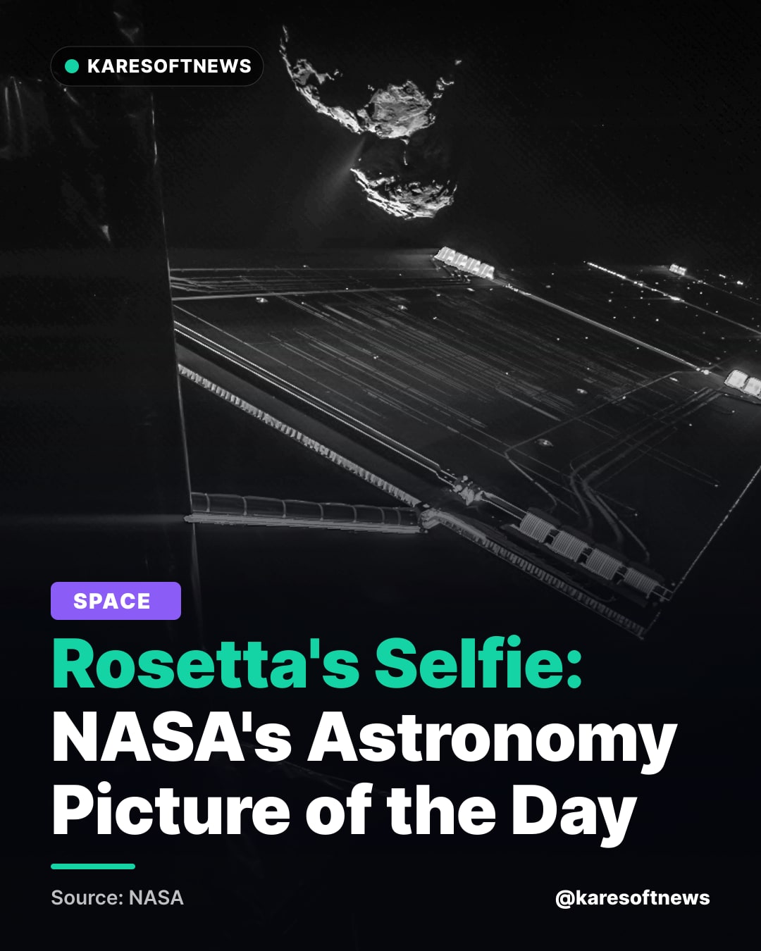 Rosetta's Selfie: NASA's Astronomy Picture of the Day