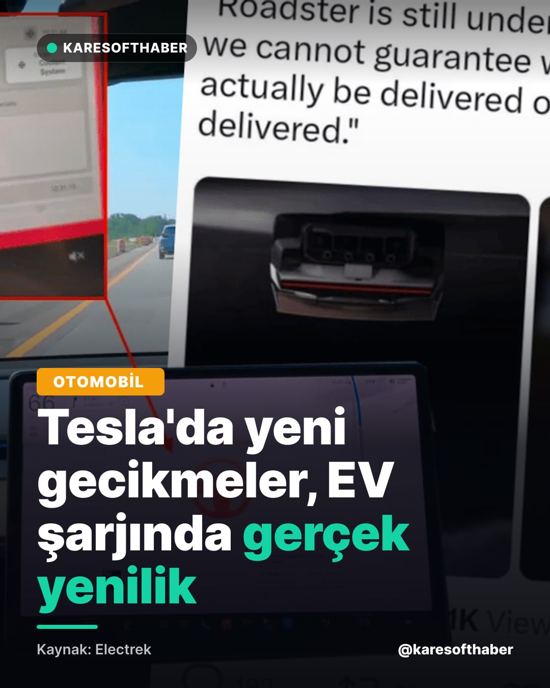 Tesla'da yeni gecikmeler, EV şarjında gerçek yenilik