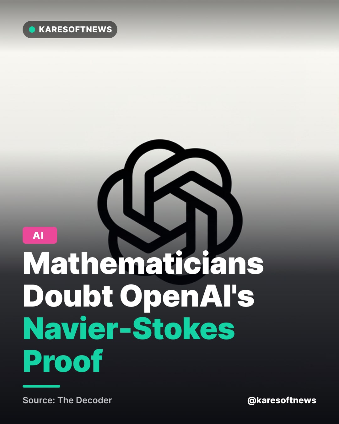 Mathematicians Doubt OpenAI's Navier-Stokes Proof