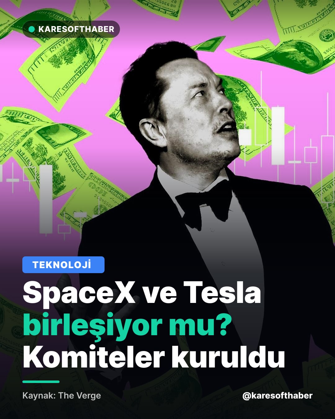SpaceX ve Tesla birleşiyor mu? Komiteler kuruldu