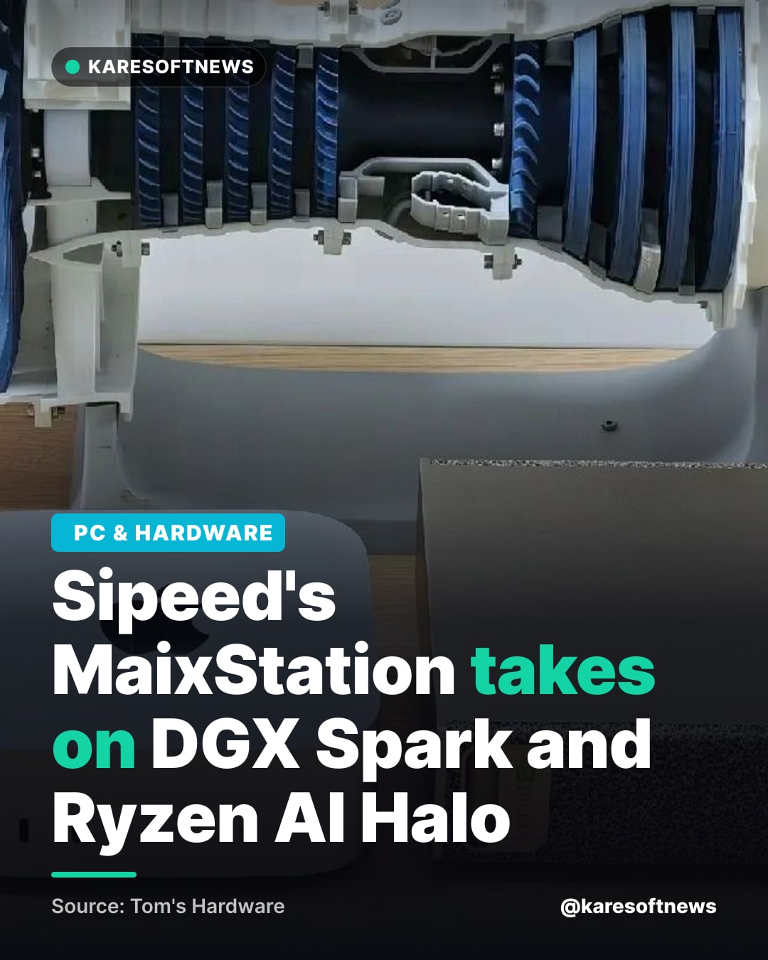 Sipeed's MaixStation takes on DGX Spark and Ryzen AI Halo