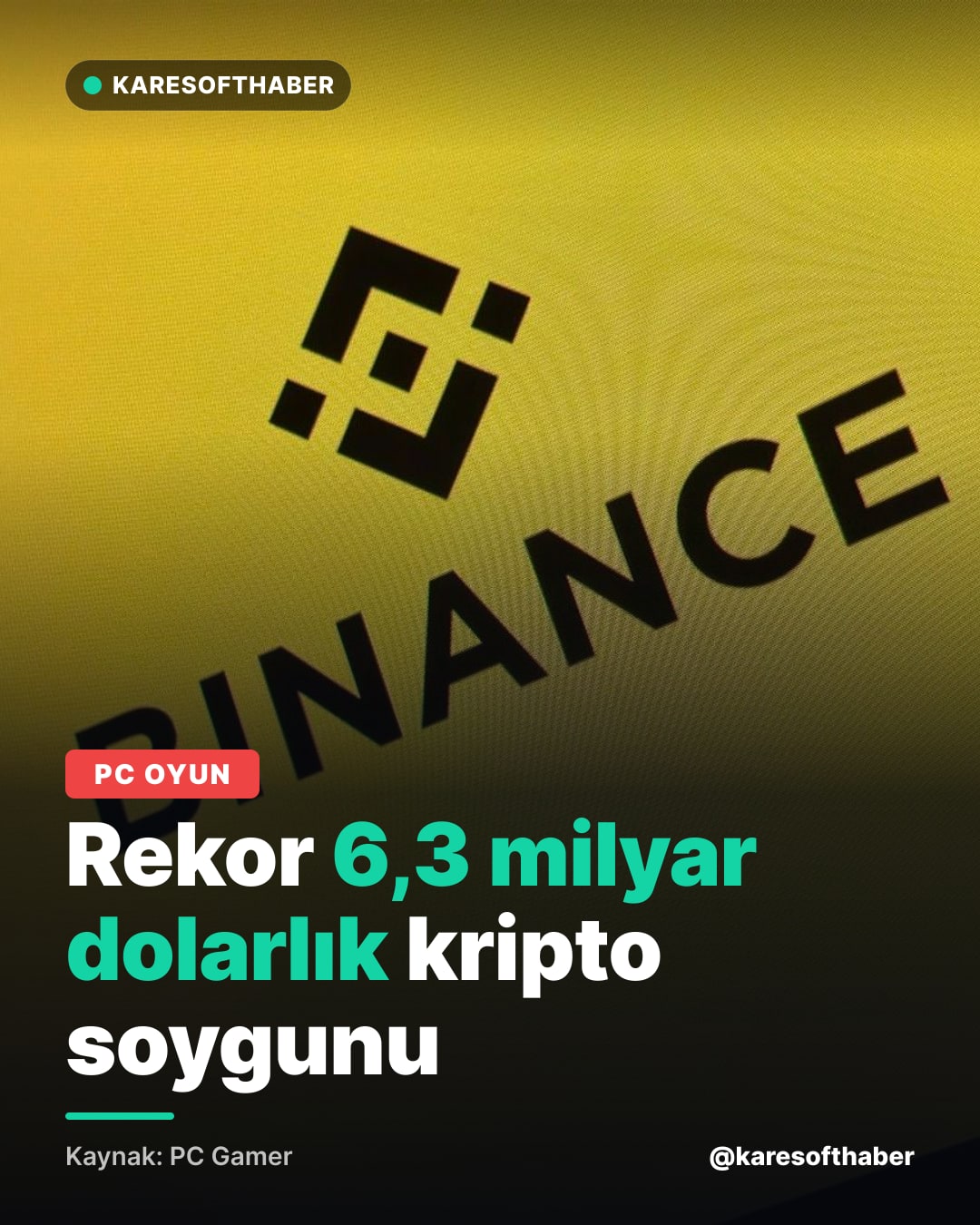 Rekor 6,3 milyar dolarlık kripto soygunu