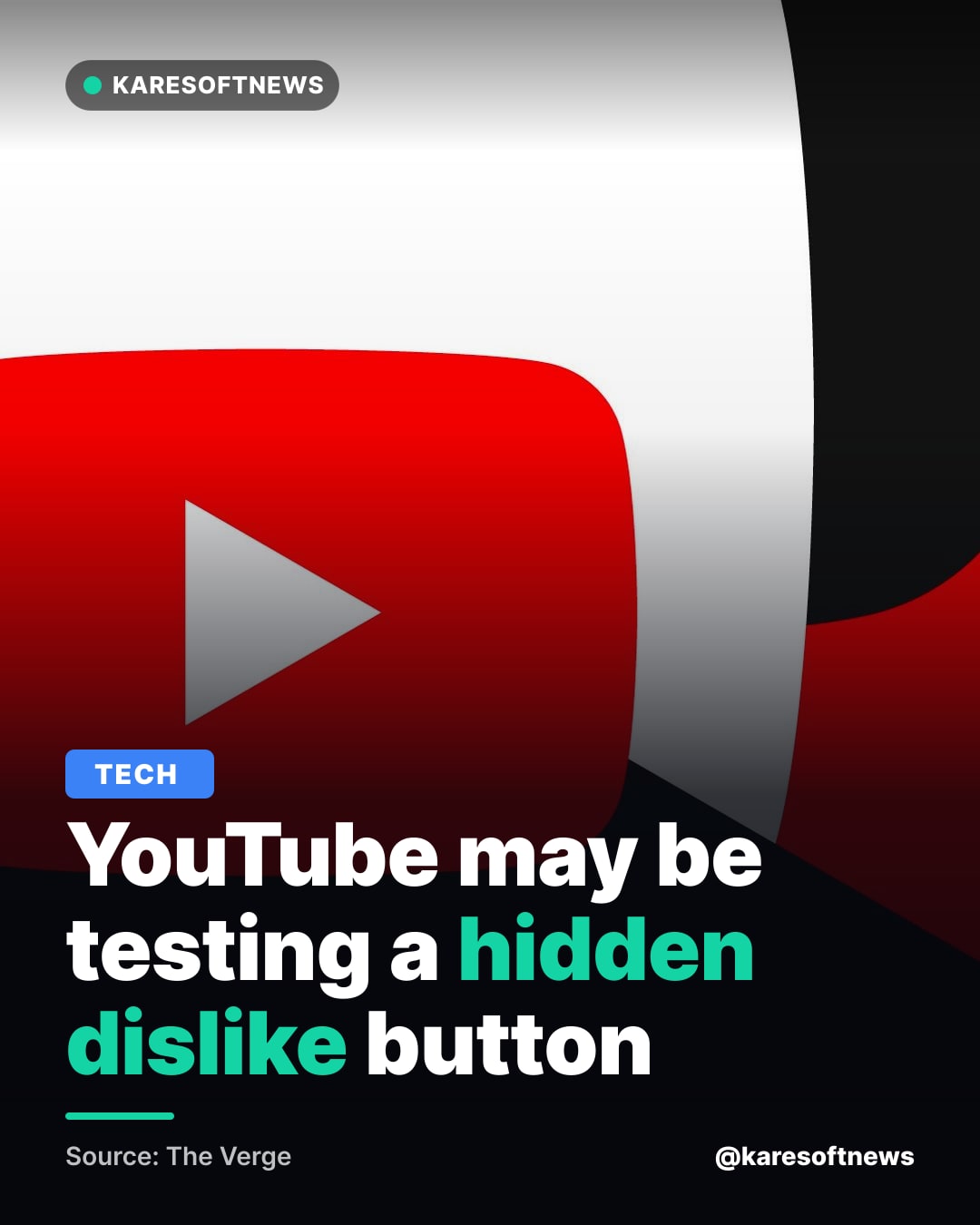 YouTube may be testing a hidden dislike button
