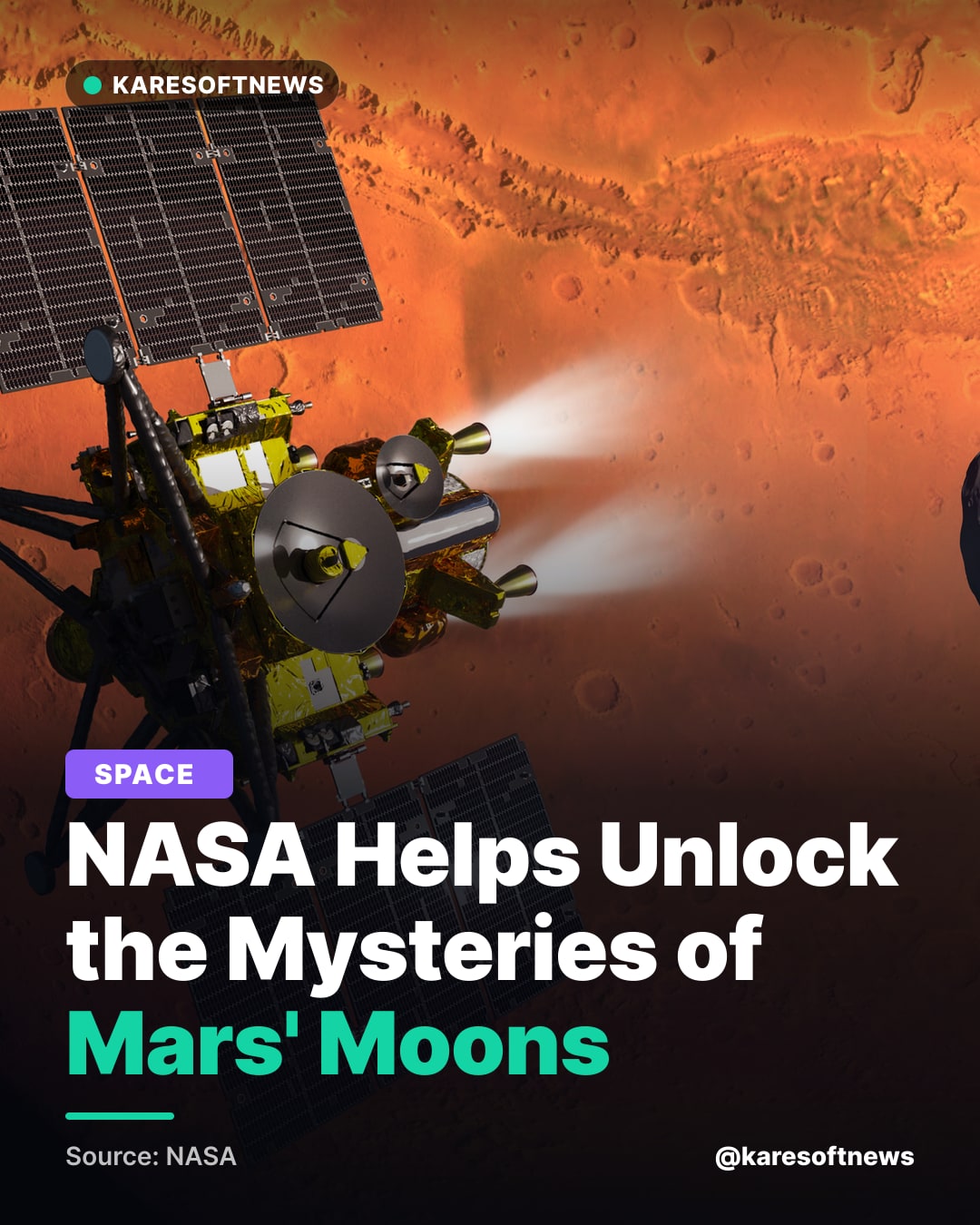 NASA Helps Unlock the Mysteries of Mars' Moons