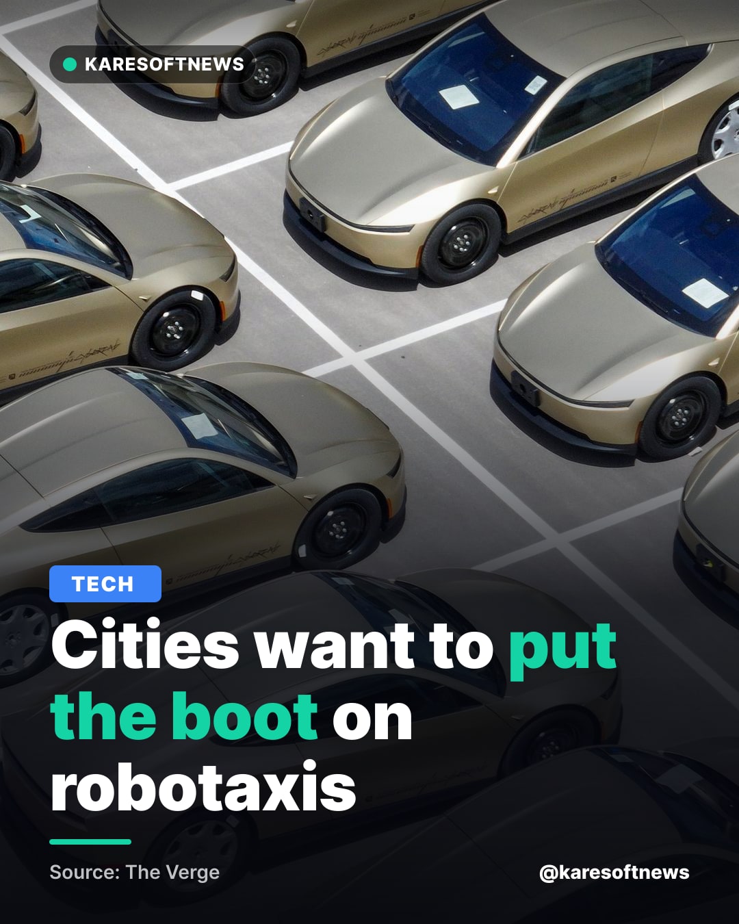 Cities want to put the boot on robotaxis