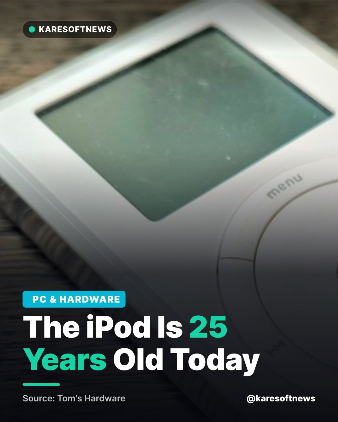 The iPod Is 25 Years Old Today