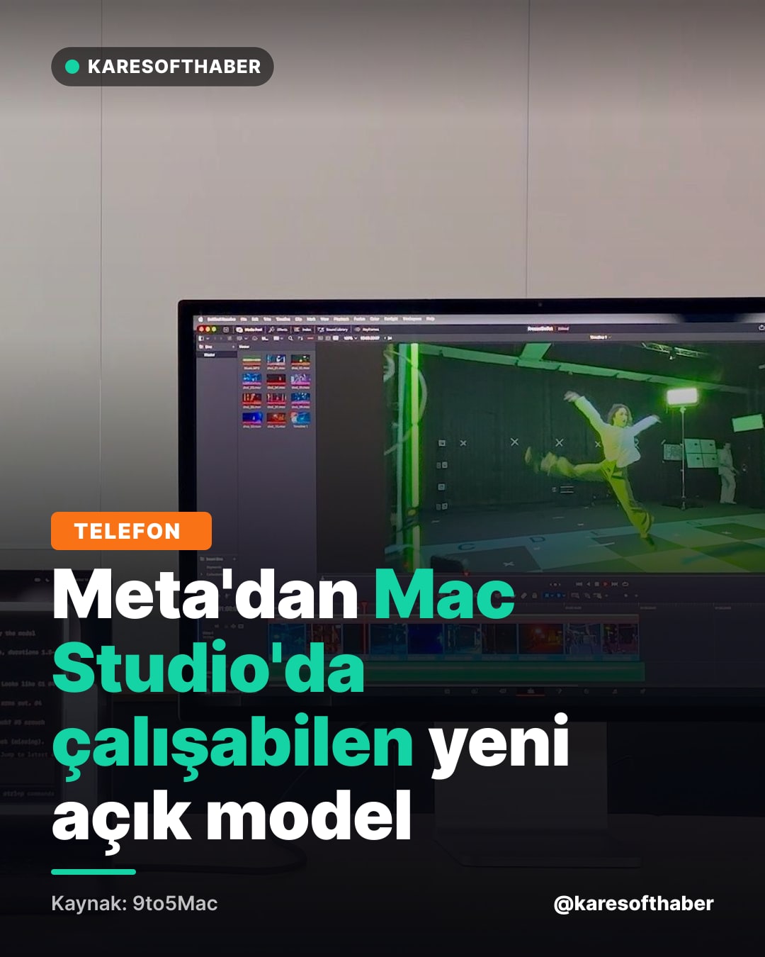 Meta'dan Mac Studio'da çalışabilen yeni açık model