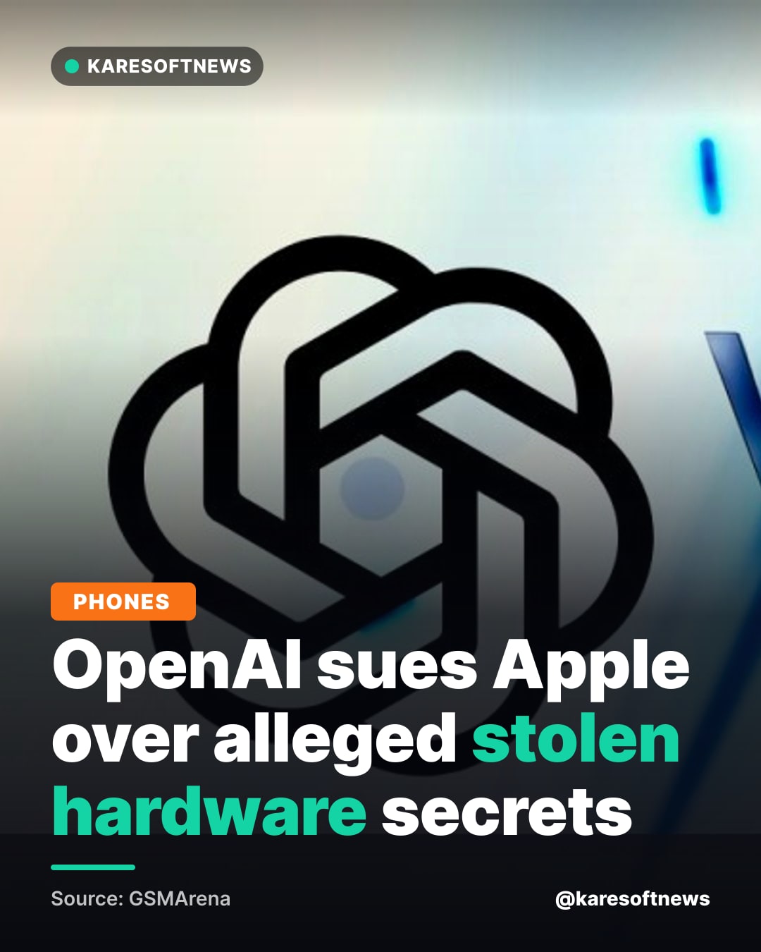 OpenAI sues Apple over alleged stolen hardware secrets
