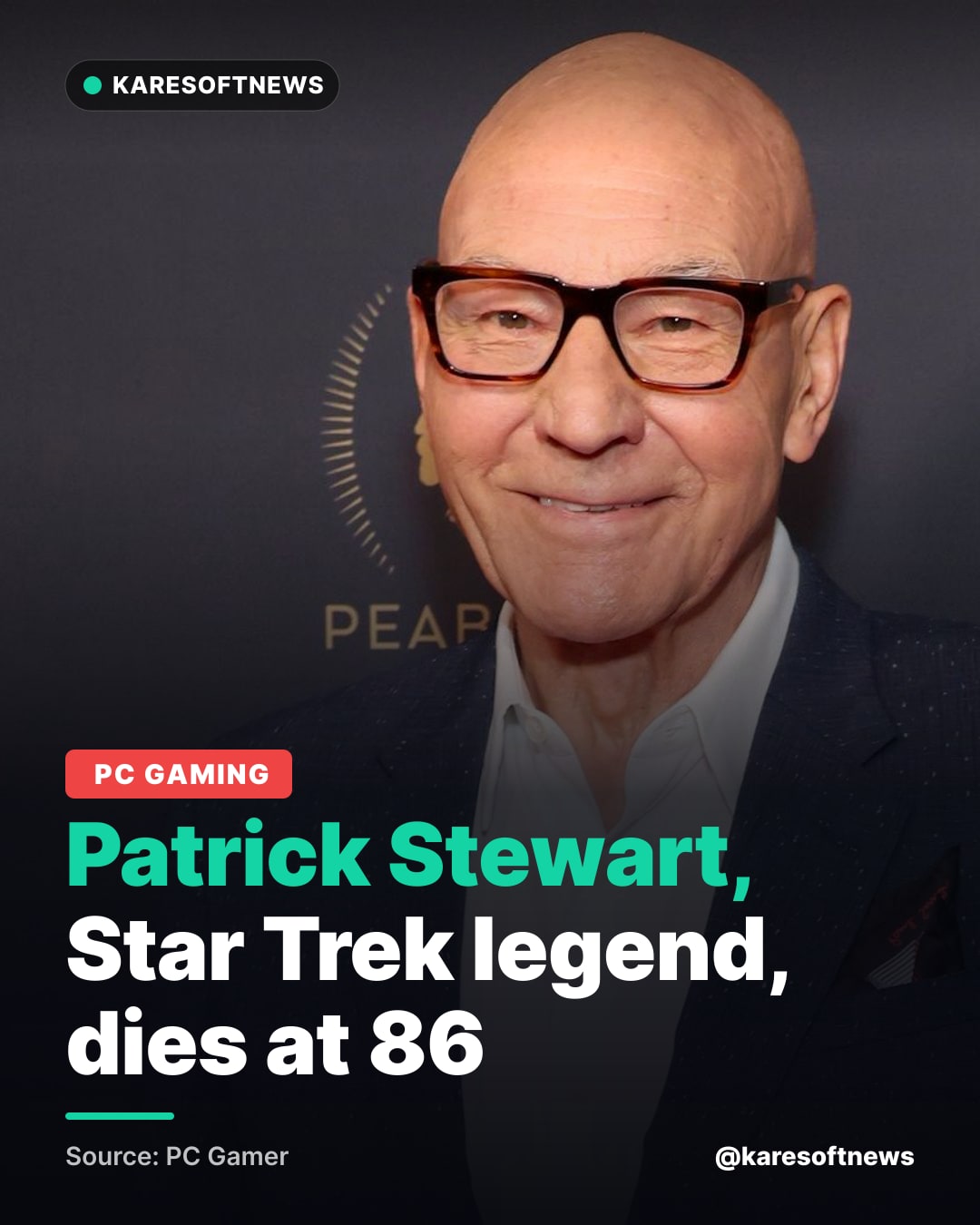 Patrick Stewart, Star Trek legend, dies at 86