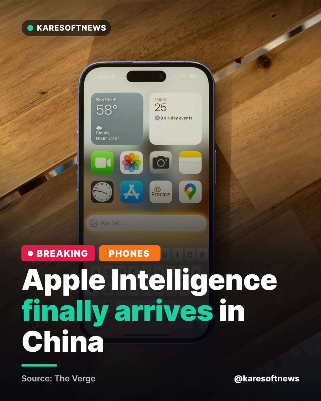Apple Intelligence finally arrives in China
