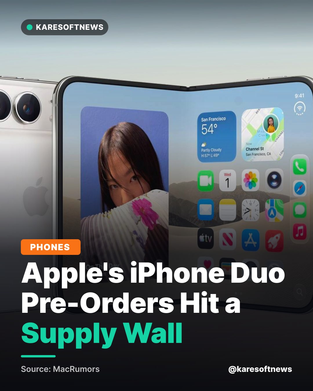 Apple's iPhone Duo Pre-Orders Hit a Supply Wall