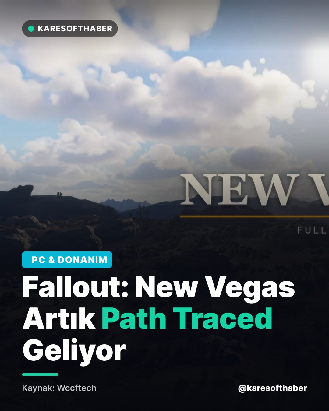 Fallout: New Vegas Artık Path Traced Geliyor