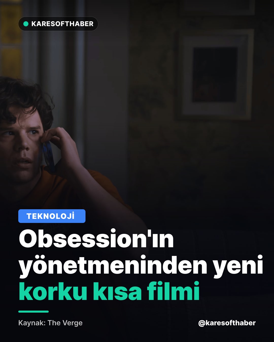 Obsession'ın yönetmeninden yeni korku kısa filmi