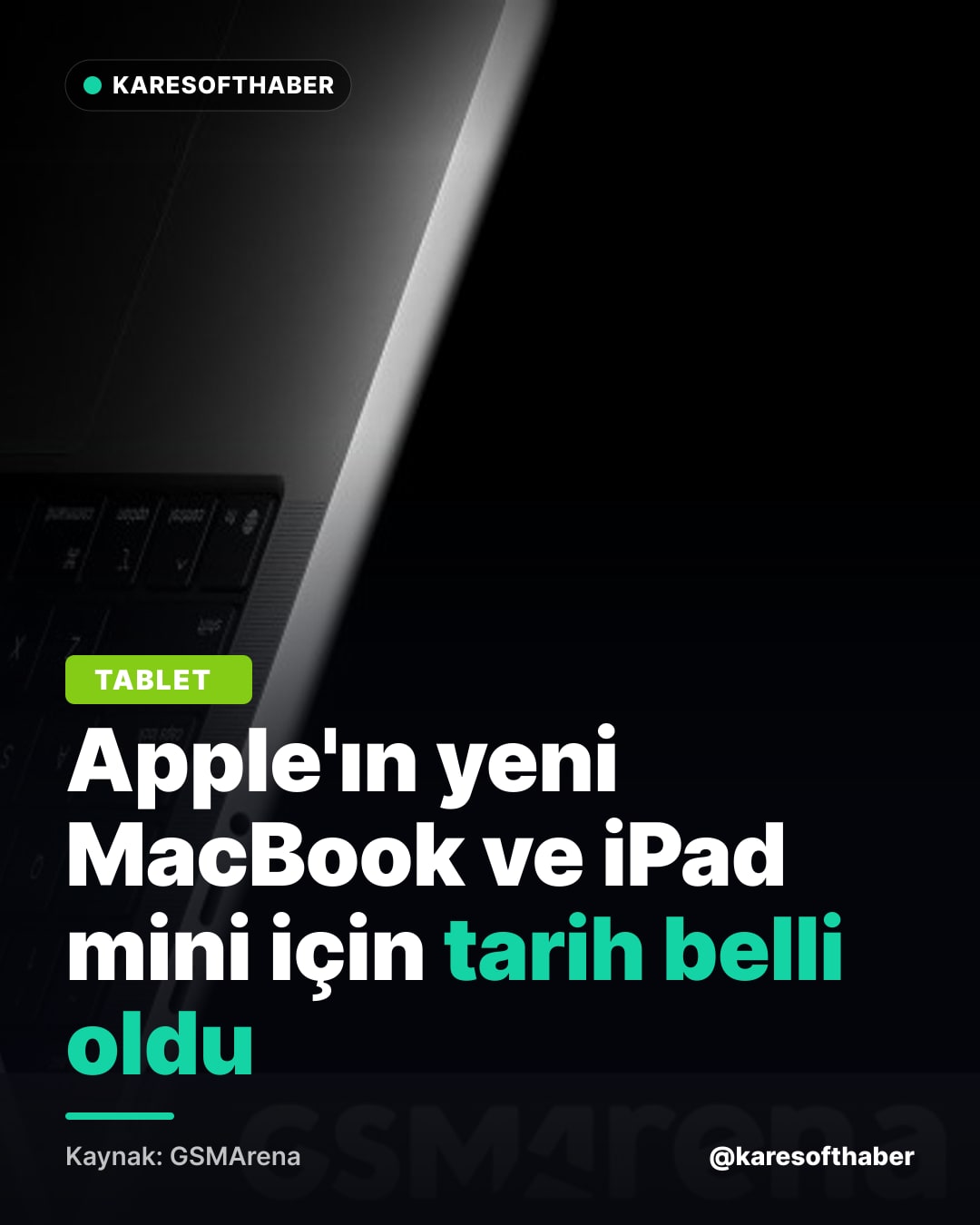 Apple'ın yeni MacBook ve iPad mini için tarih belli oldu