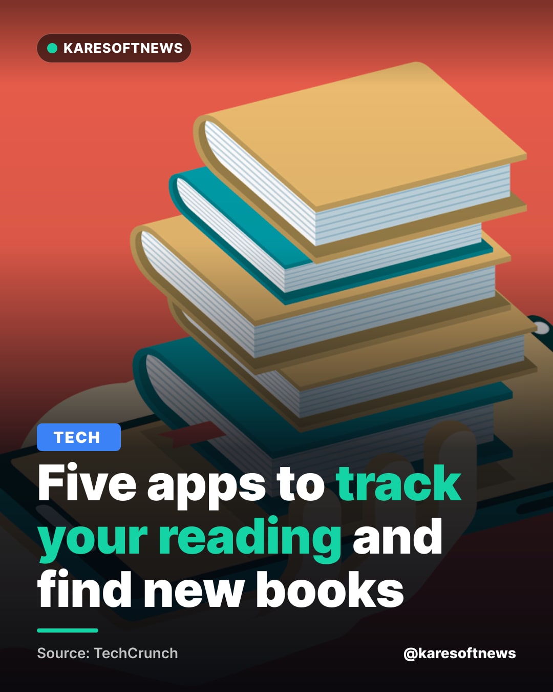 Five apps to track your reading and find new books