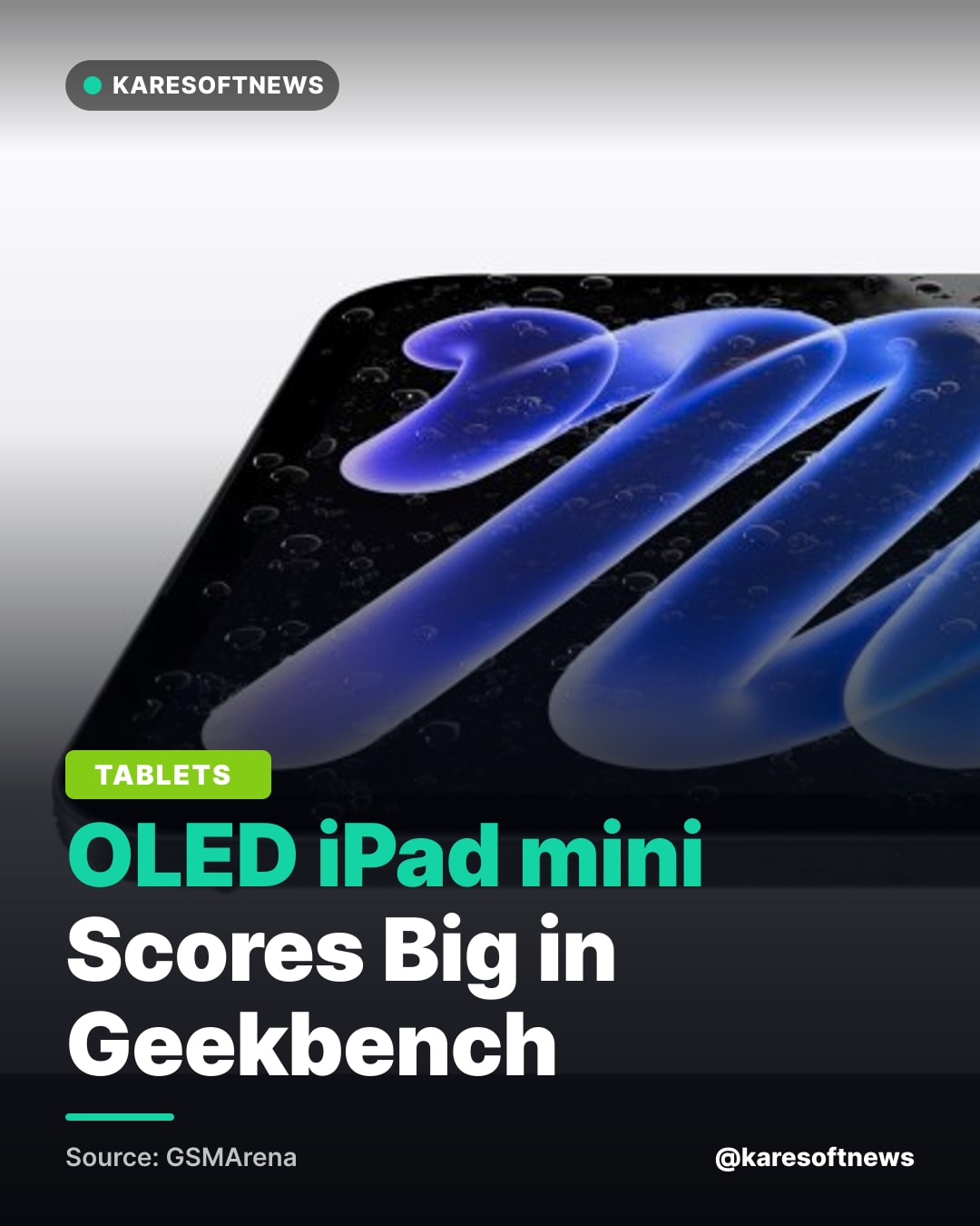 OLED iPad mini Scores Big in Geekbench