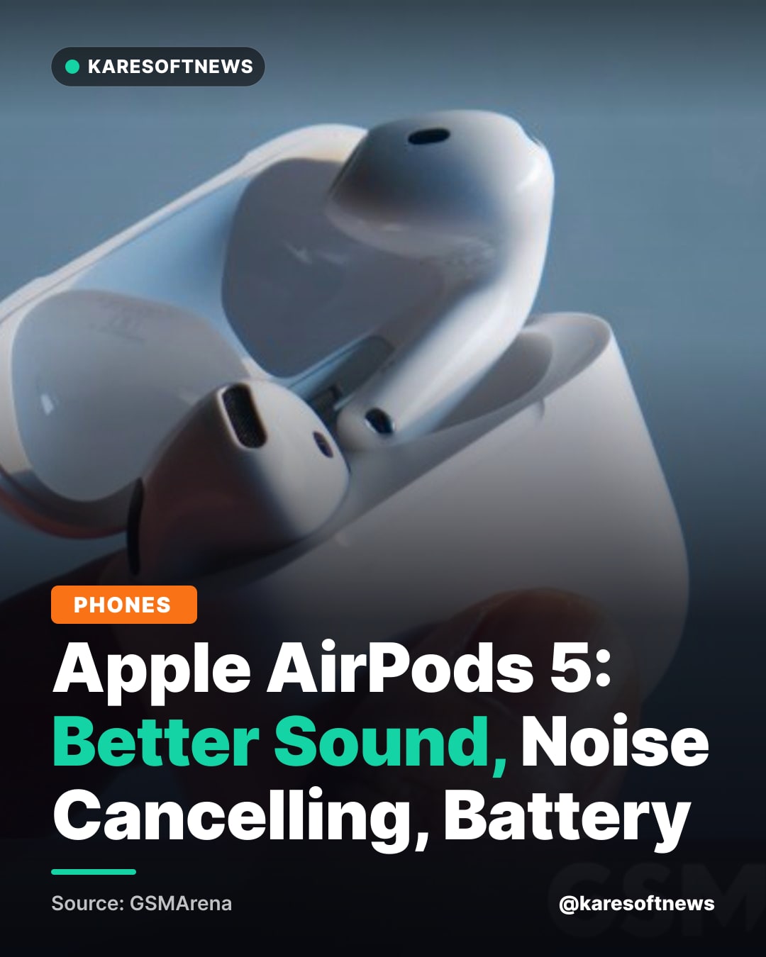 Apple AirPods 5: Better Sound, Noise Cancelling, Battery