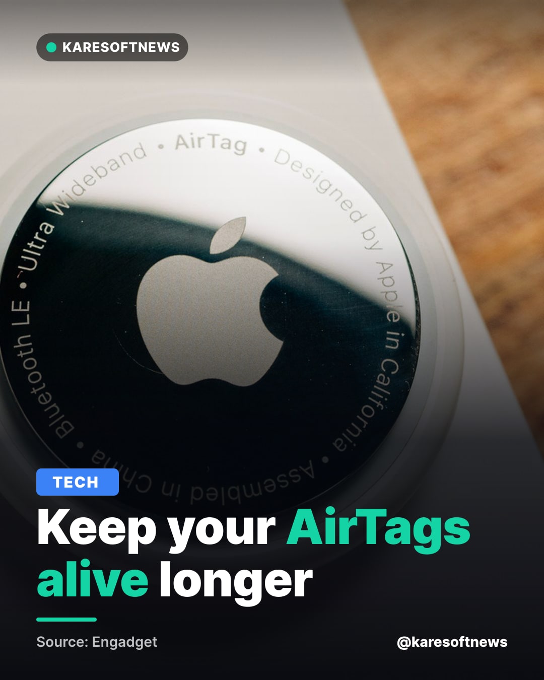 Keep your AirTags alive longer