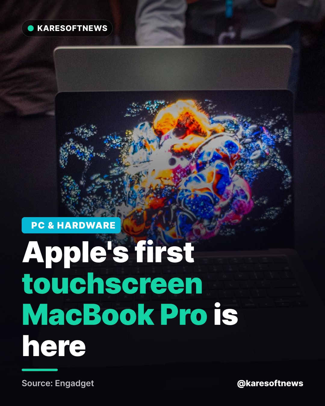 Apple's first touchscreen MacBook Pro is here