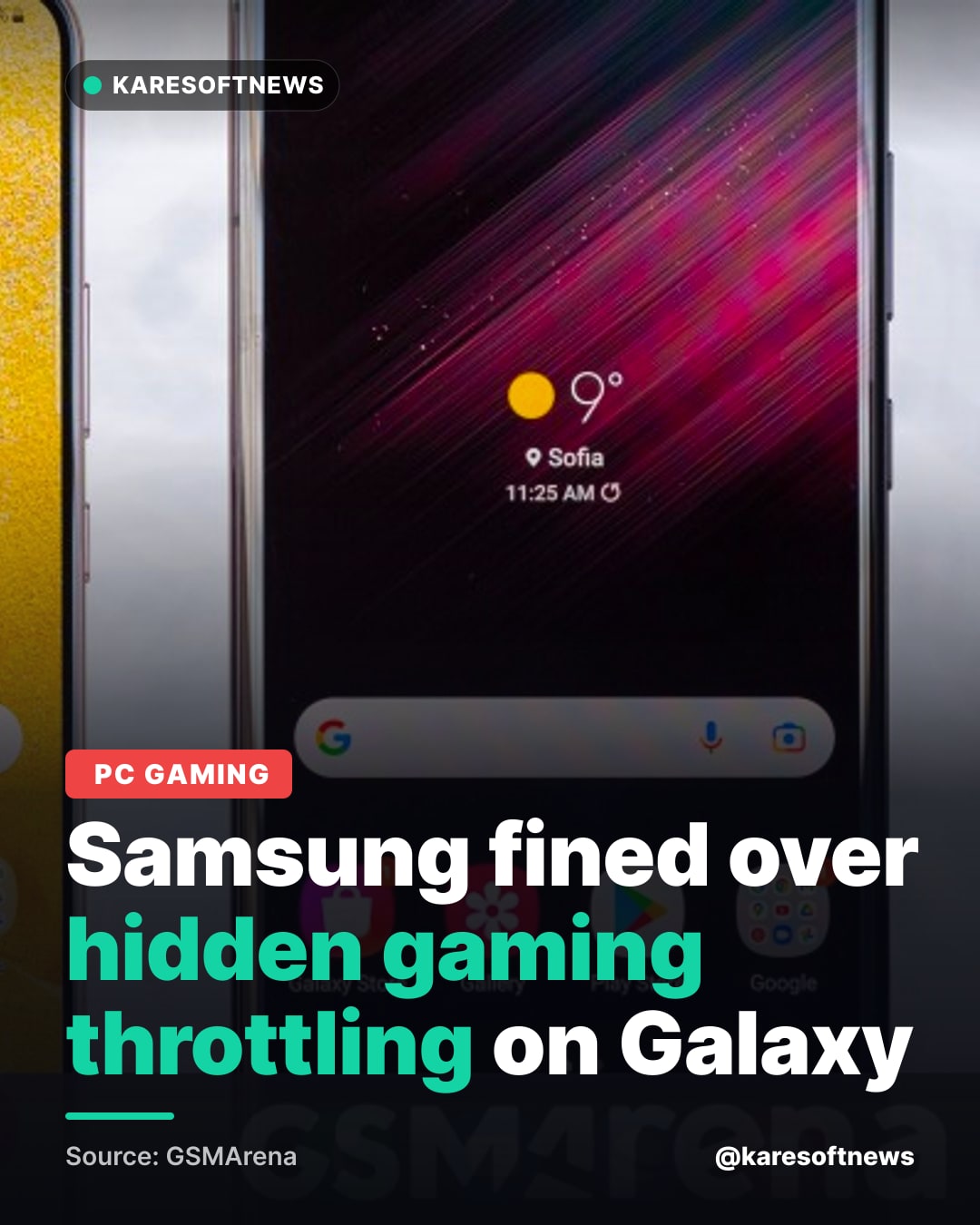 Samsung fined over hidden gaming throttling on Galaxy