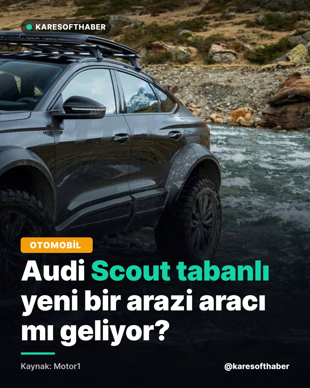 Audi Scout tabanlı yeni bir arazi aracı mı geliyor?