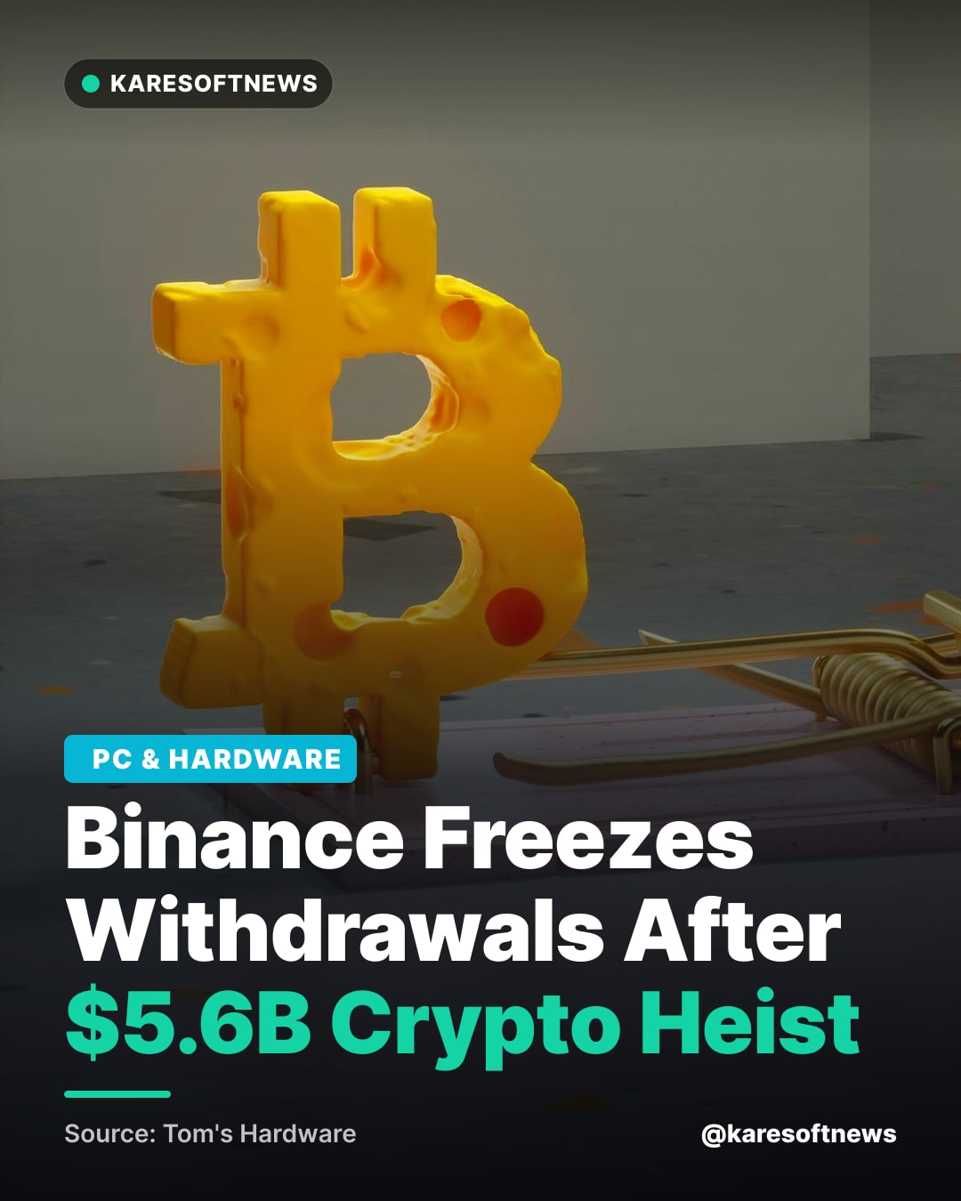 Binance Freezes Withdrawals After $5.6B Crypto Heist