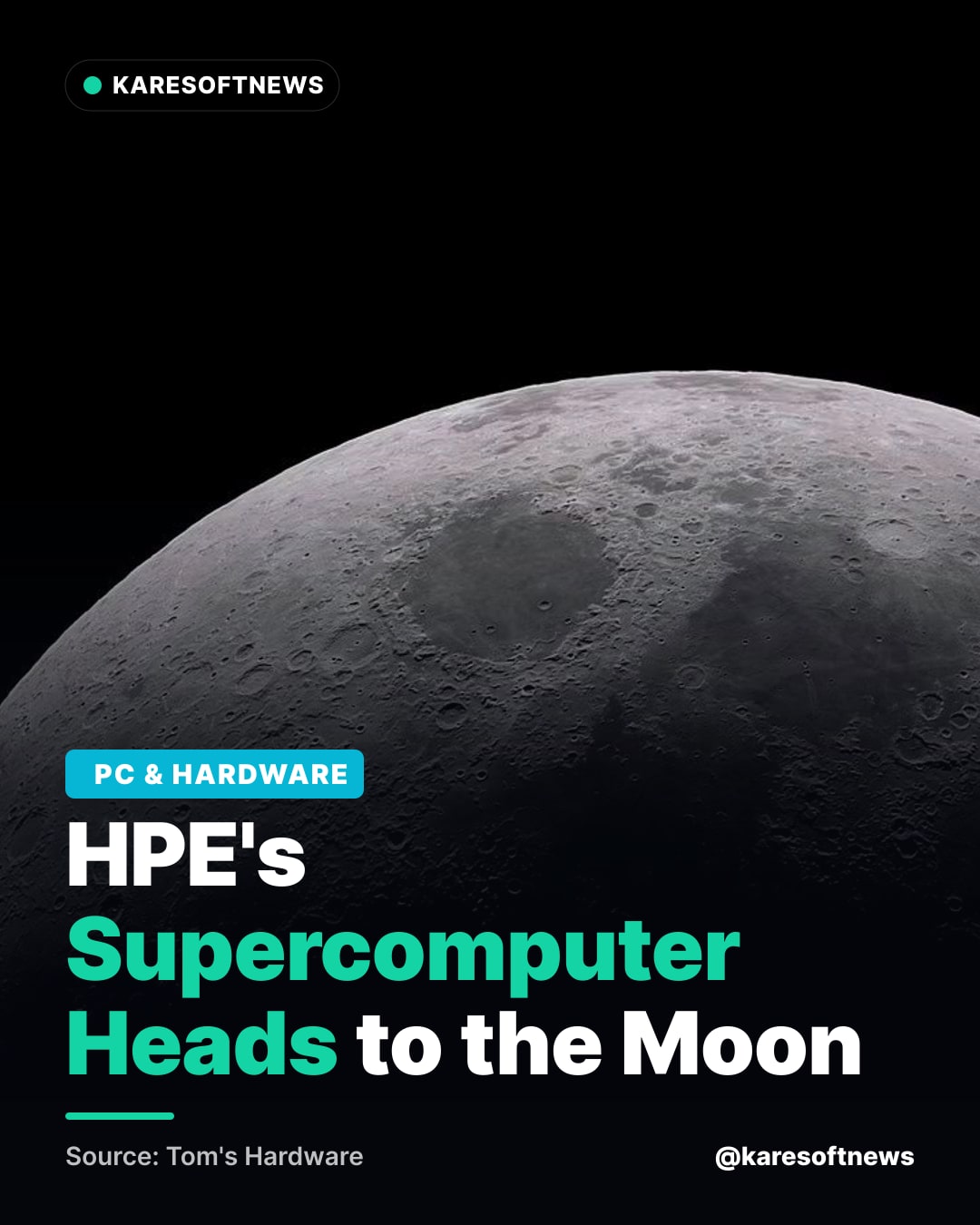 HPE's Supercomputer Heads to the Moon