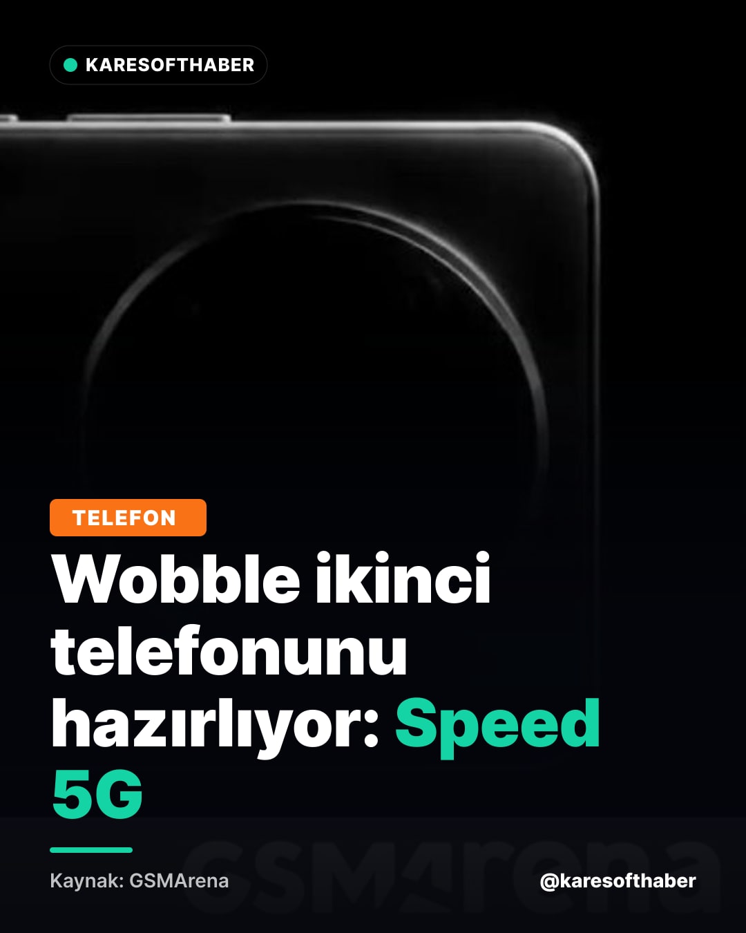 Wobble ikinci telefonunu hazırlıyor: Speed 5G