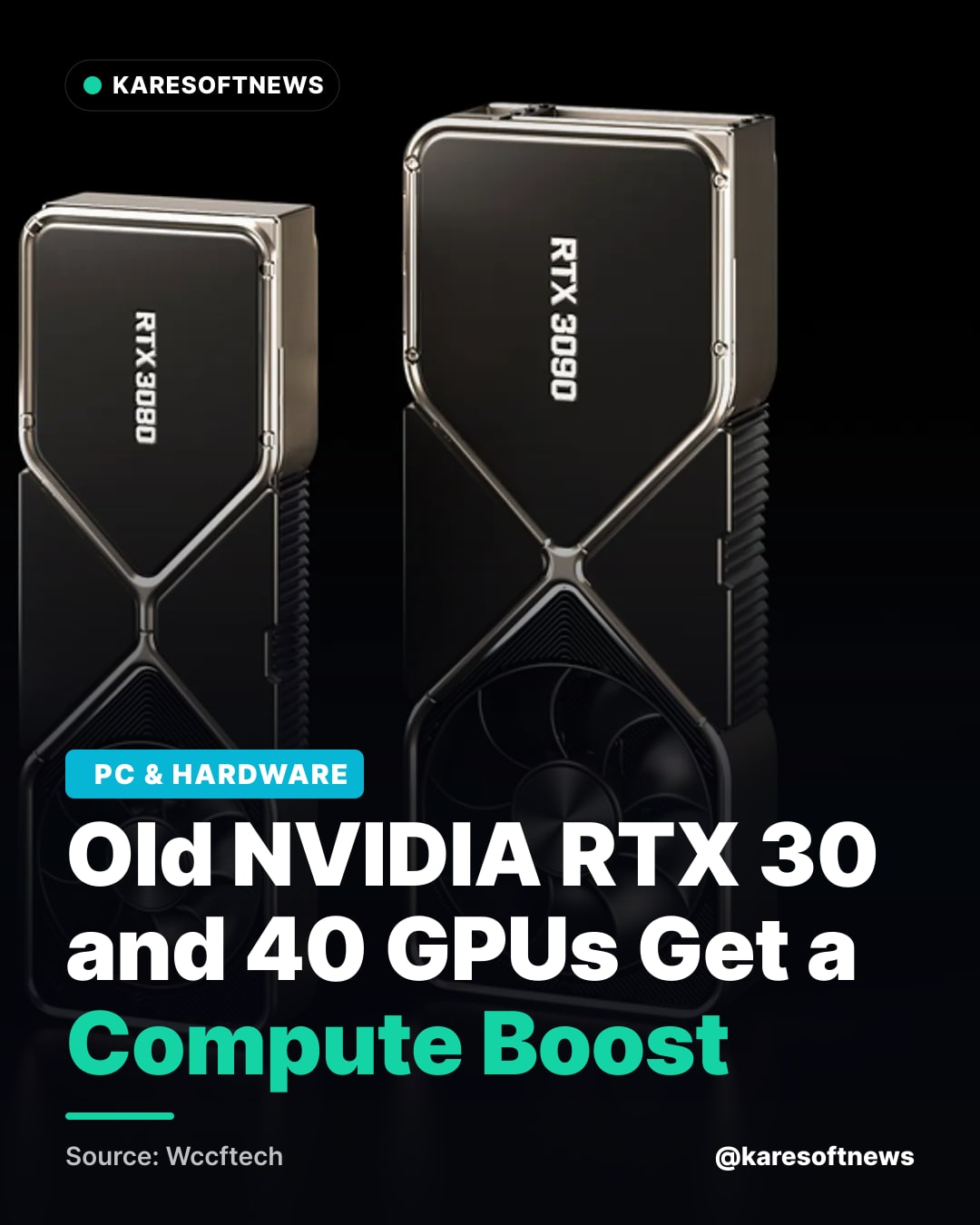 Old NVIDIA RTX 30 and 40 GPUs Get a Compute Boost
