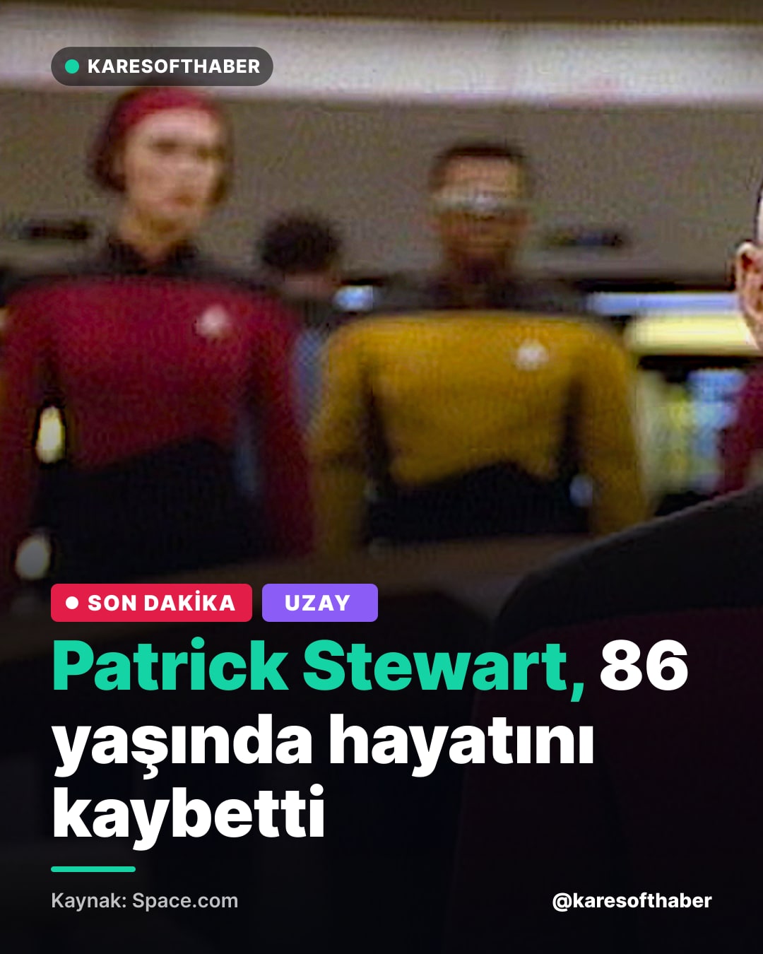 Patrick Stewart, 86 yaşında hayatını kaybetti