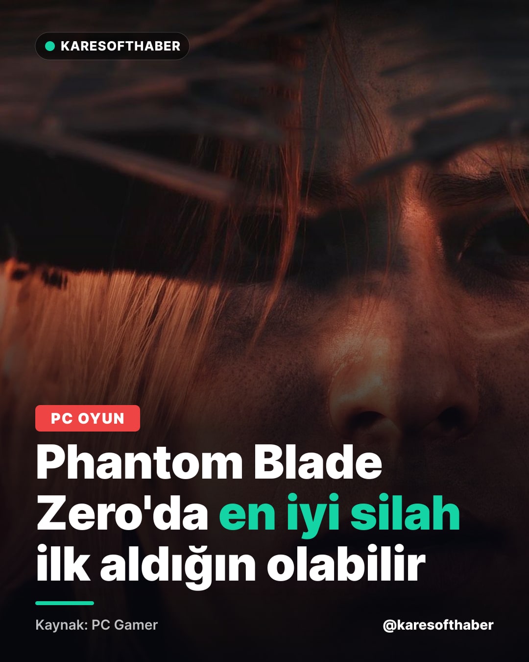 Phantom Blade Zero'da en iyi silah ilk aldığın olabilir