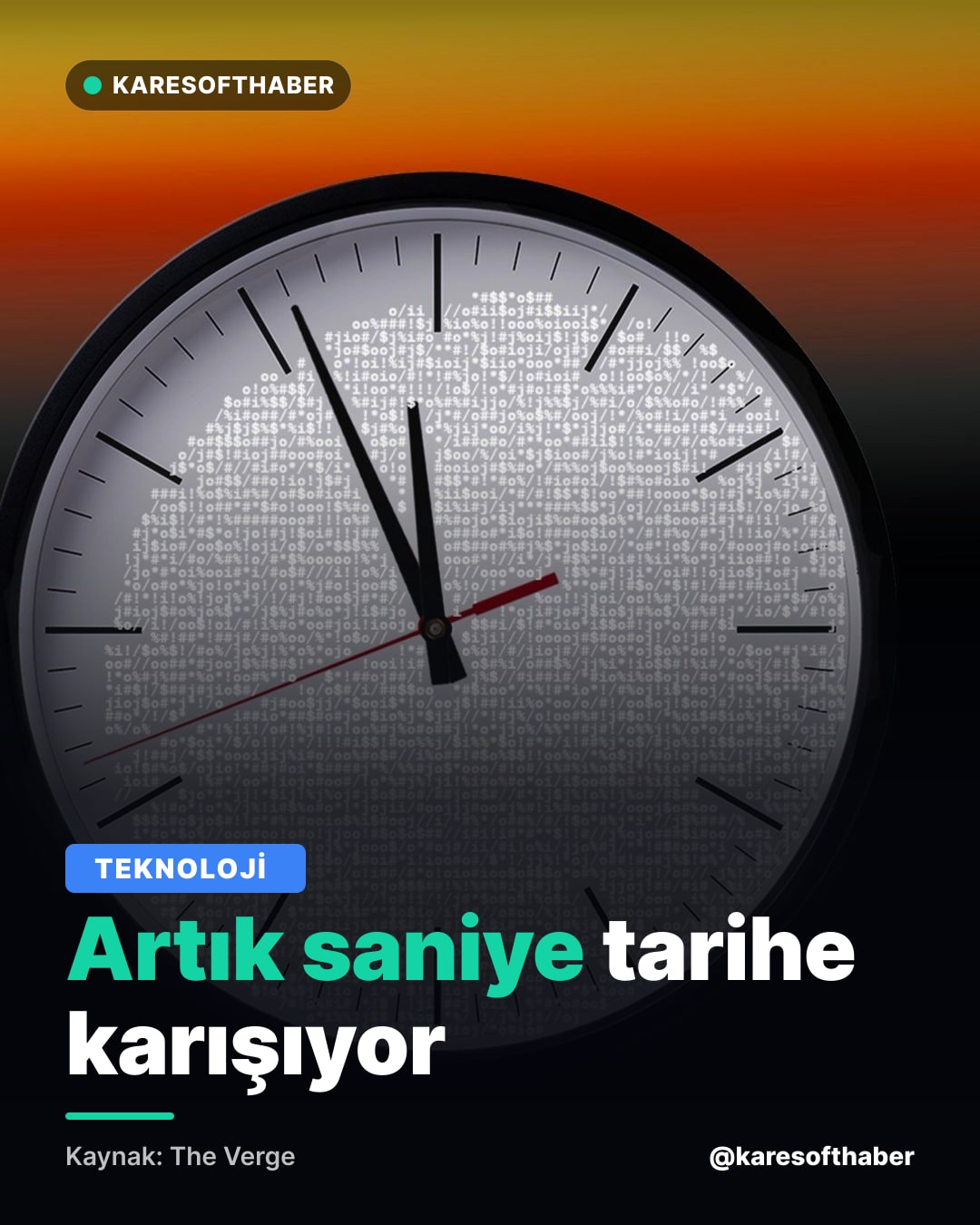 Artık saniye tarihe karışıyor