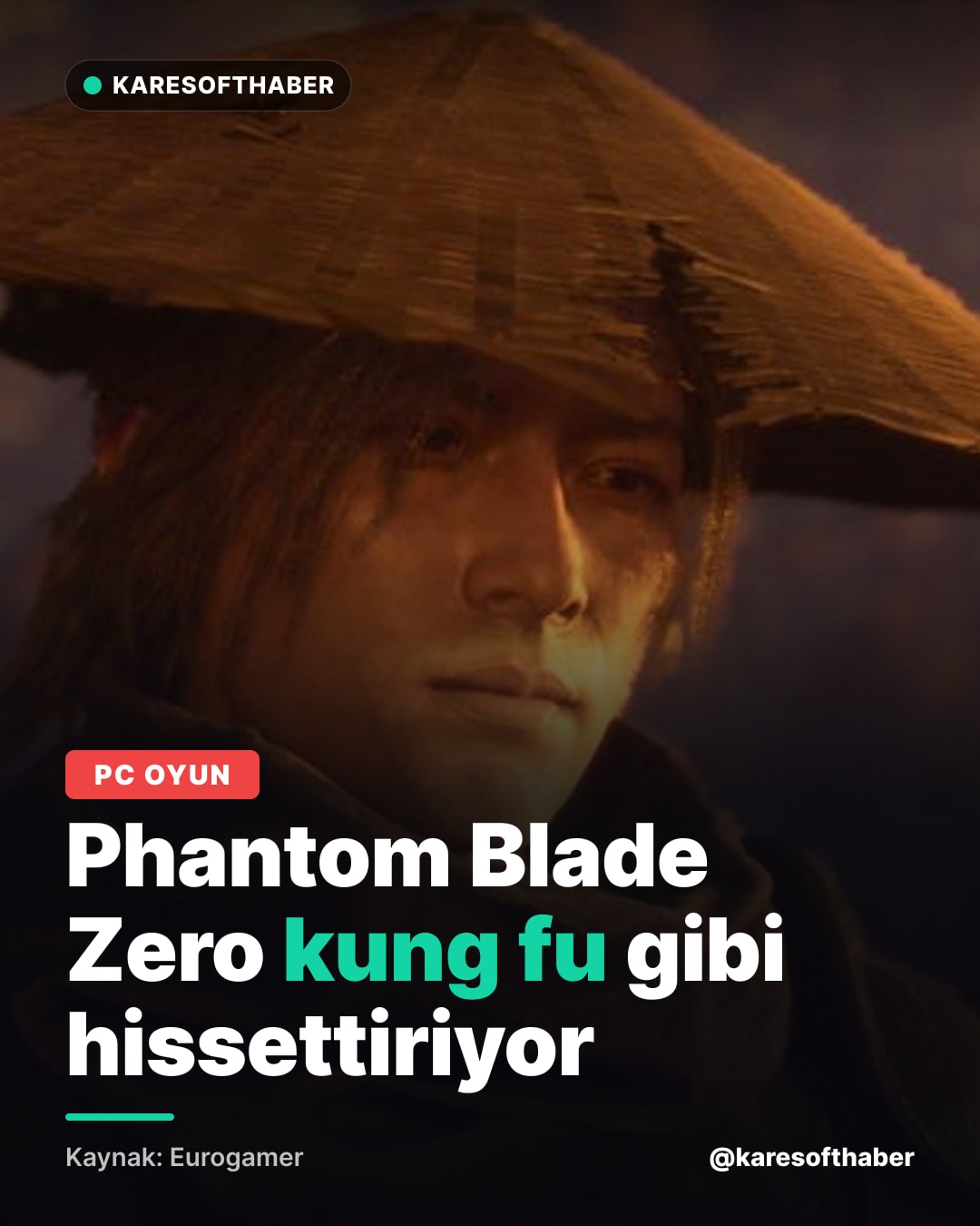 Phantom Blade Zero kung fu gibi hissettiriyor