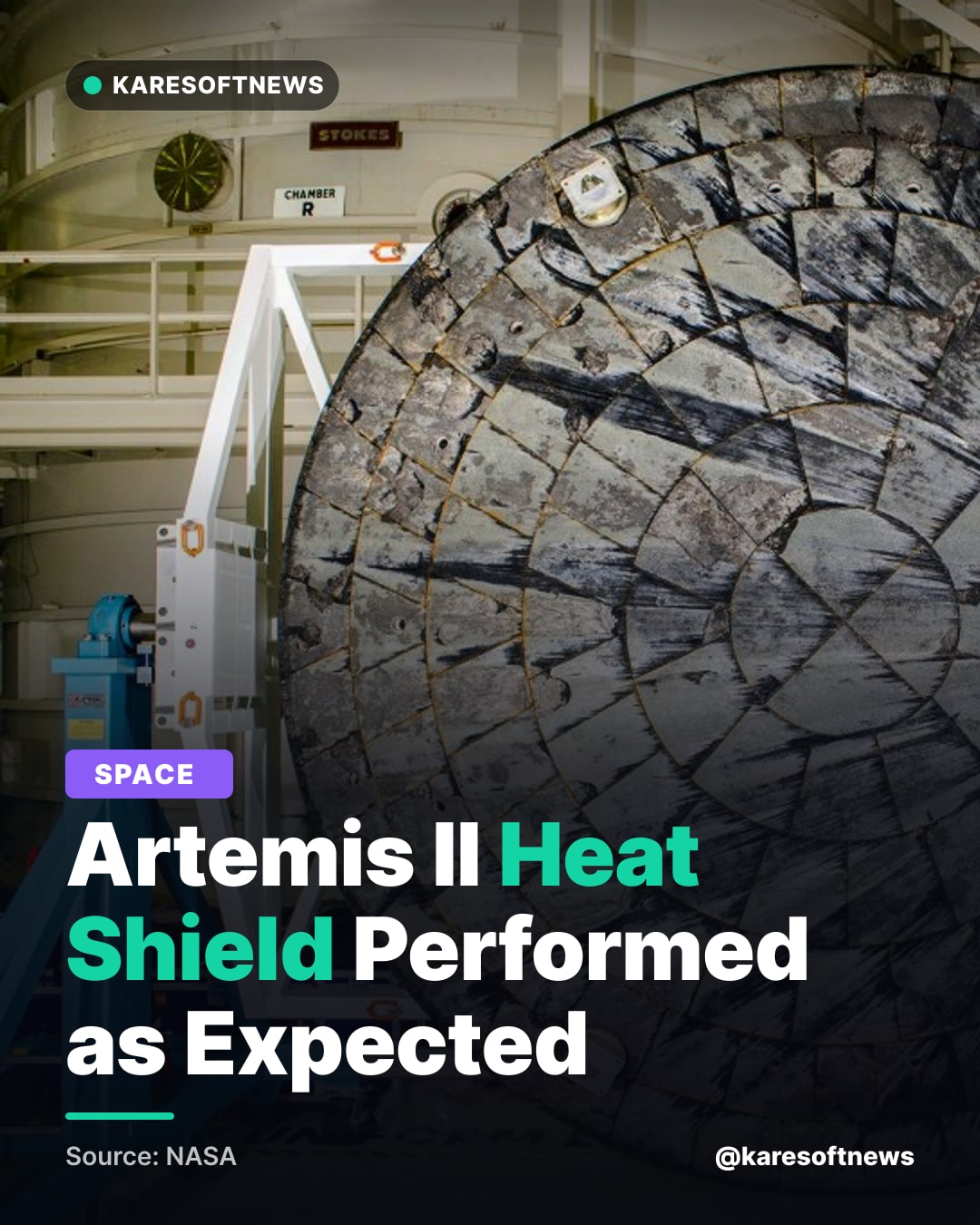 Artemis II Heat Shield Performed as Expected