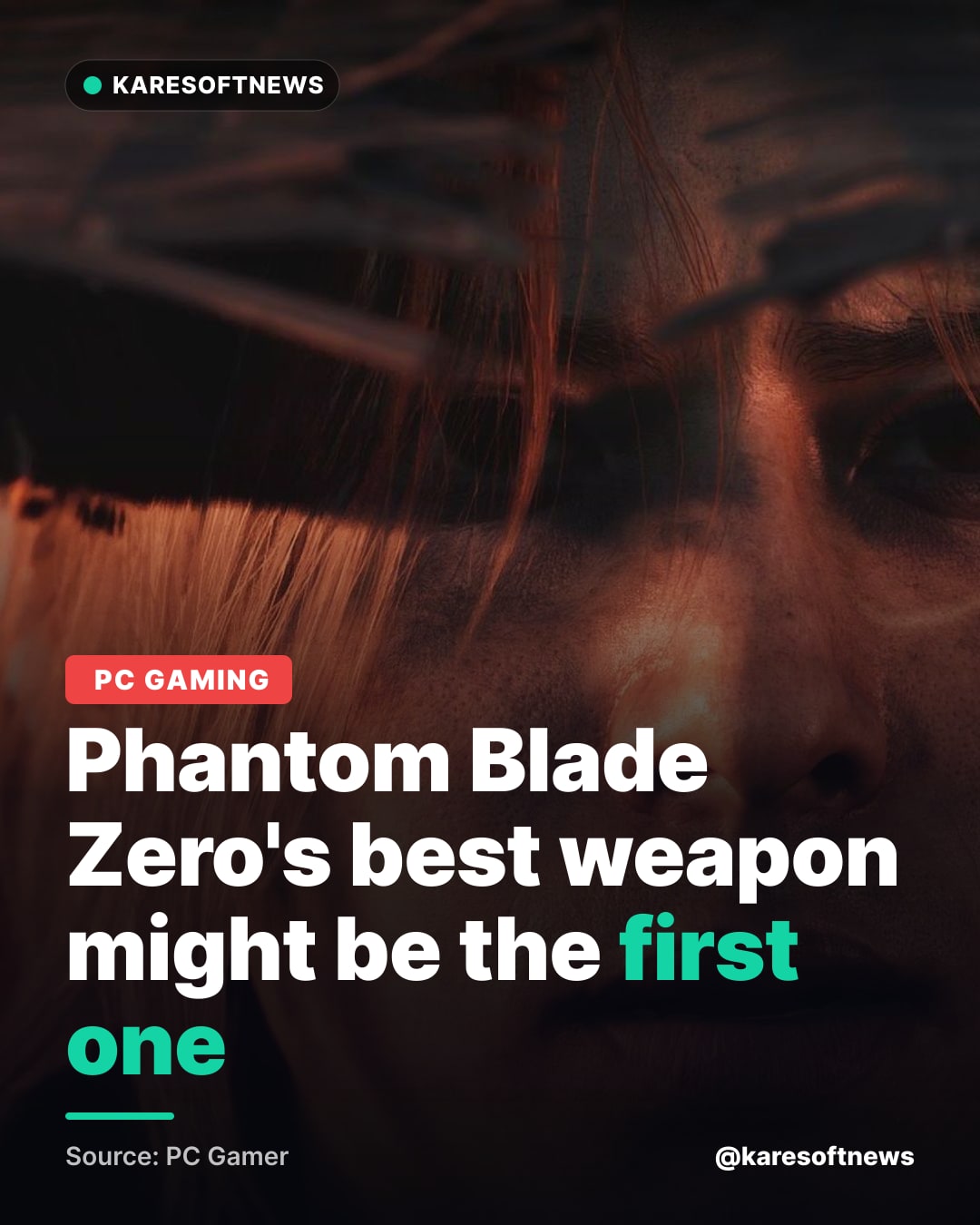Phantom Blade Zero's best weapon might be the first one