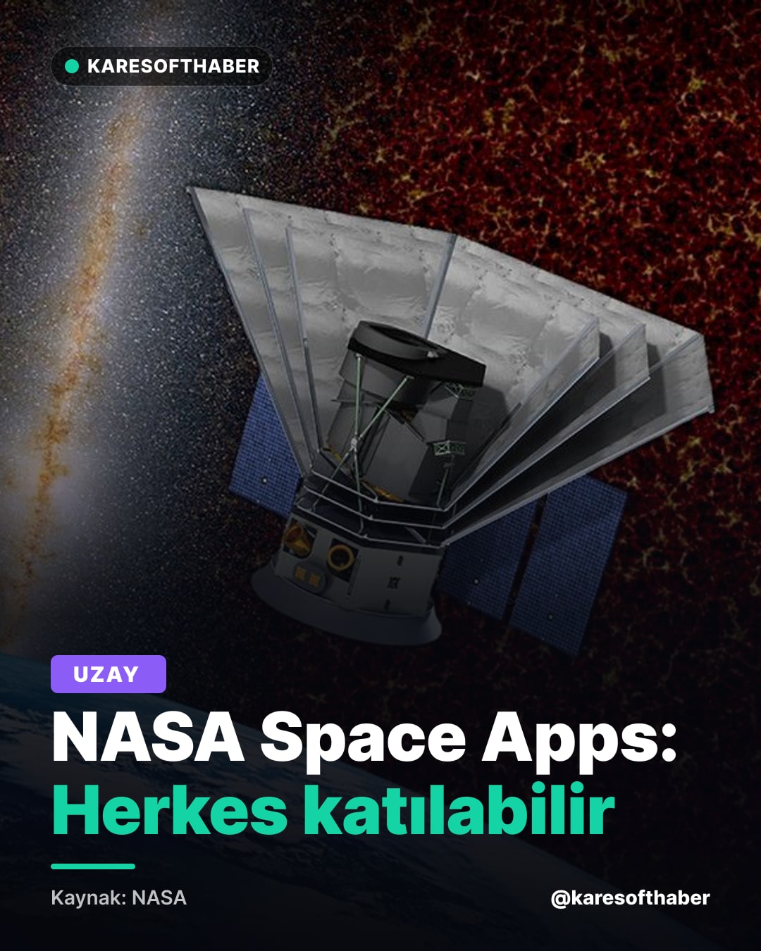 NASA Space Apps: Herkes katılabilir