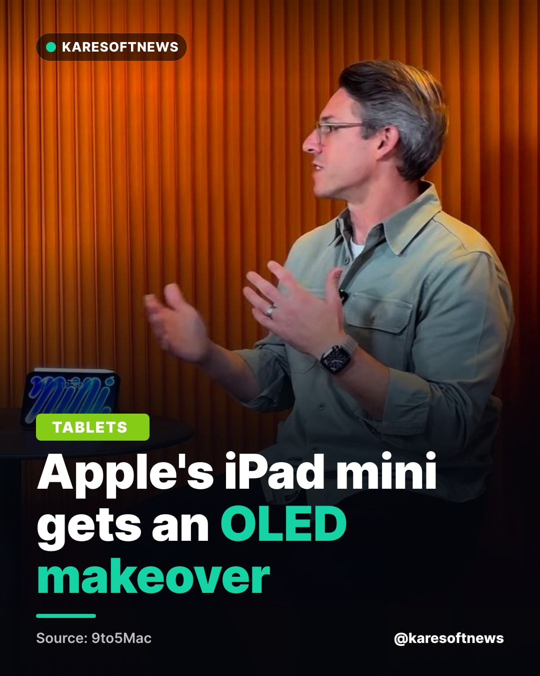 Apple's iPad mini gets an OLED makeover
