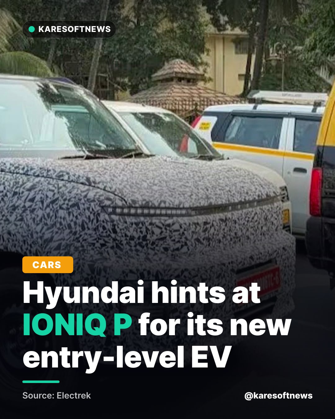 Hyundai hints at IONIQ P for its new entry-level EV