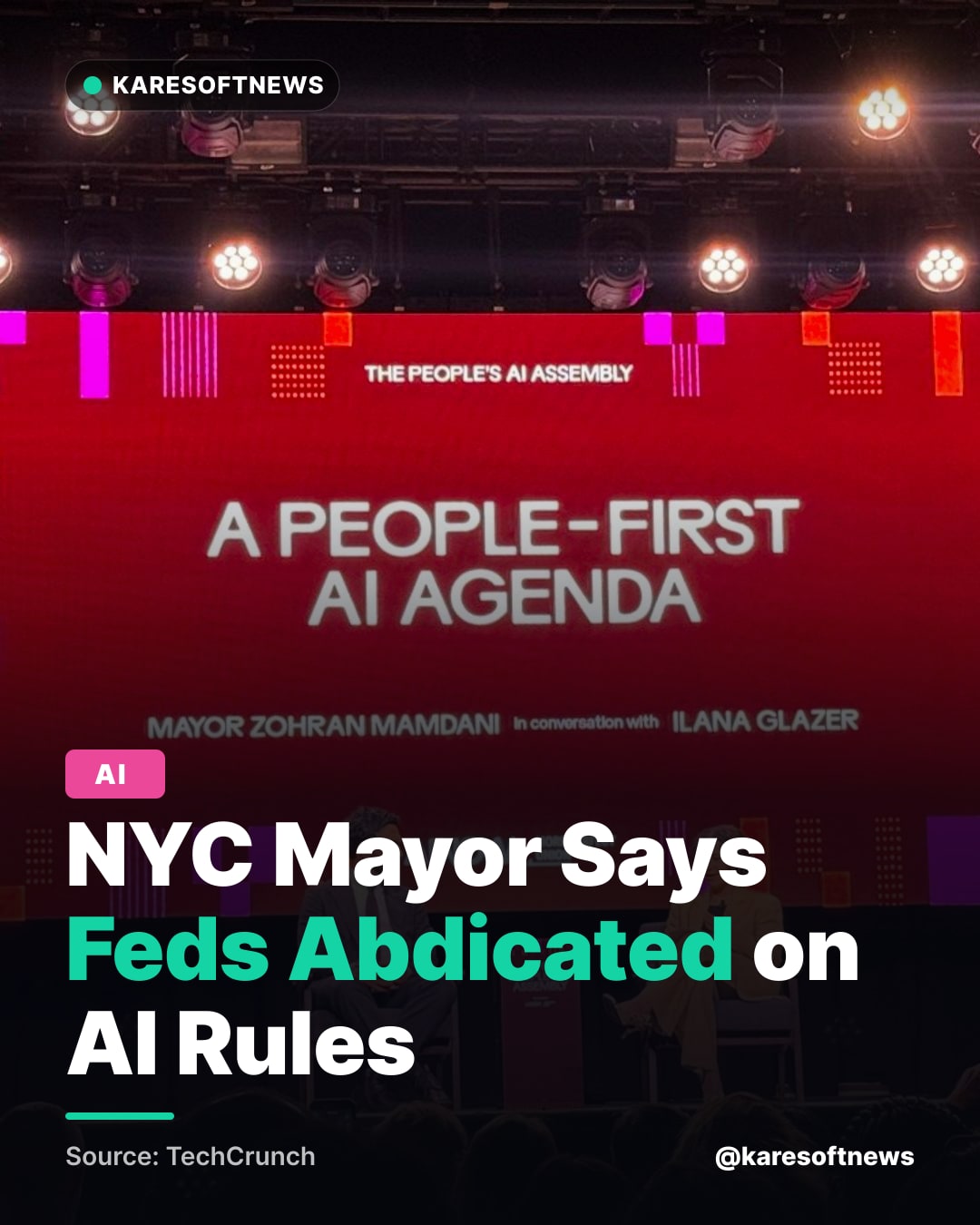 NYC Mayor Says Feds Abdicated on AI Rules