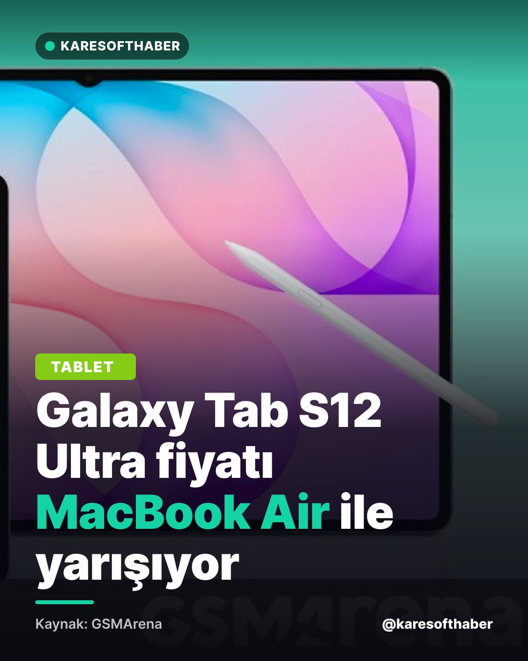 Galaxy Tab S12 Ultra fiyatı MacBook Air ile yarışıyor