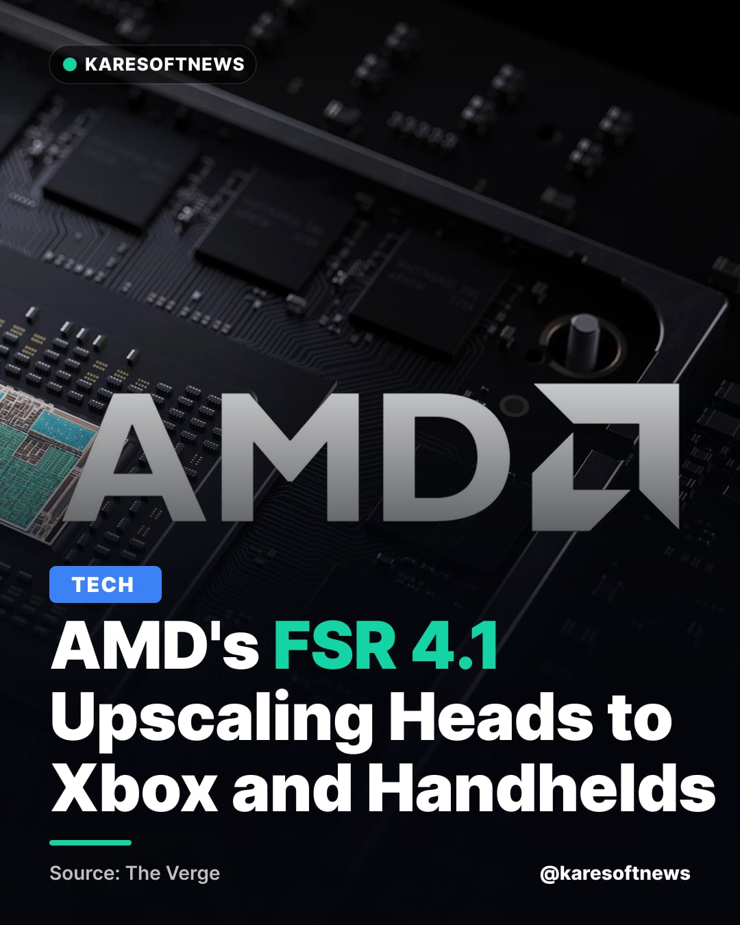 AMD's FSR 4.1 Upscaling Heads to Xbox and Handhelds
