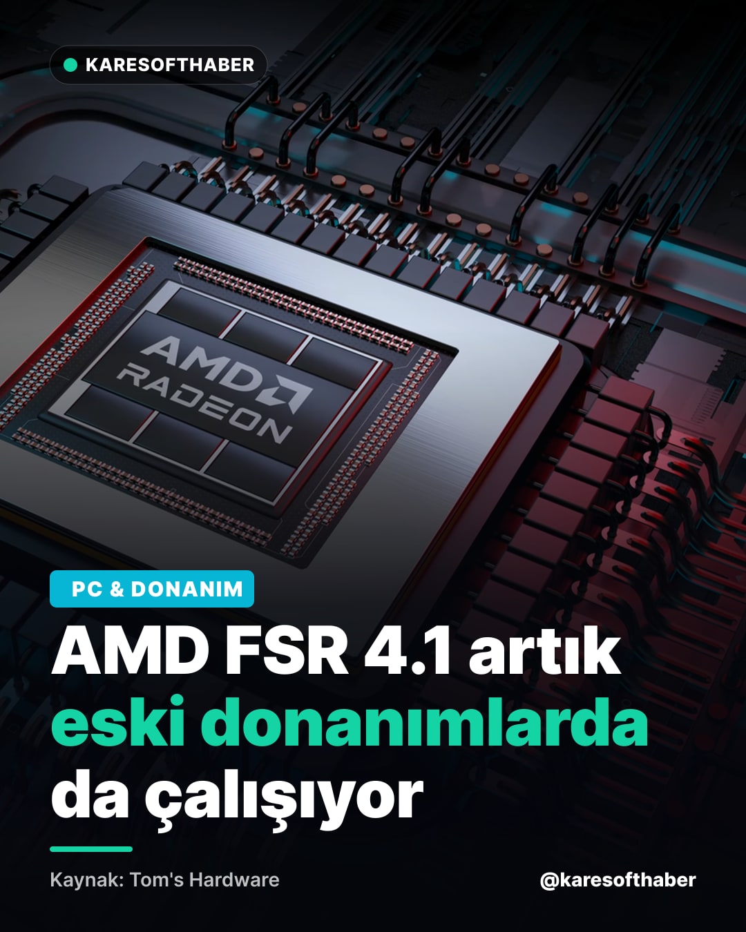 AMD FSR 4.1 artık eski donanımlarda da çalışıyor