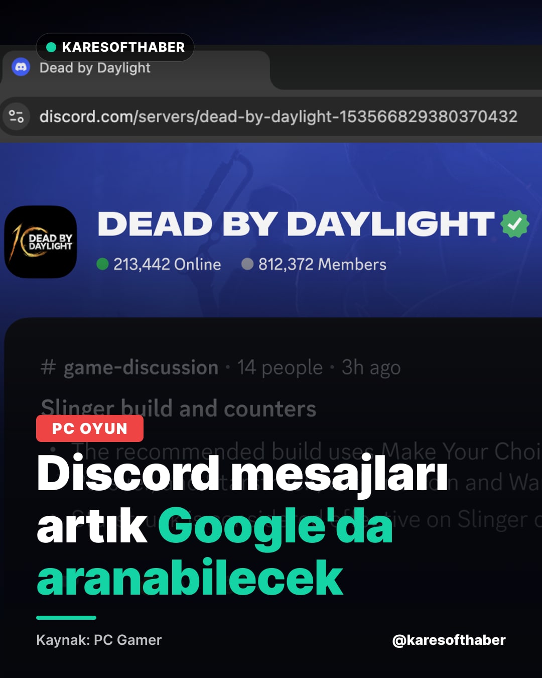 Discord mesajları artık Google'da aranabilecek