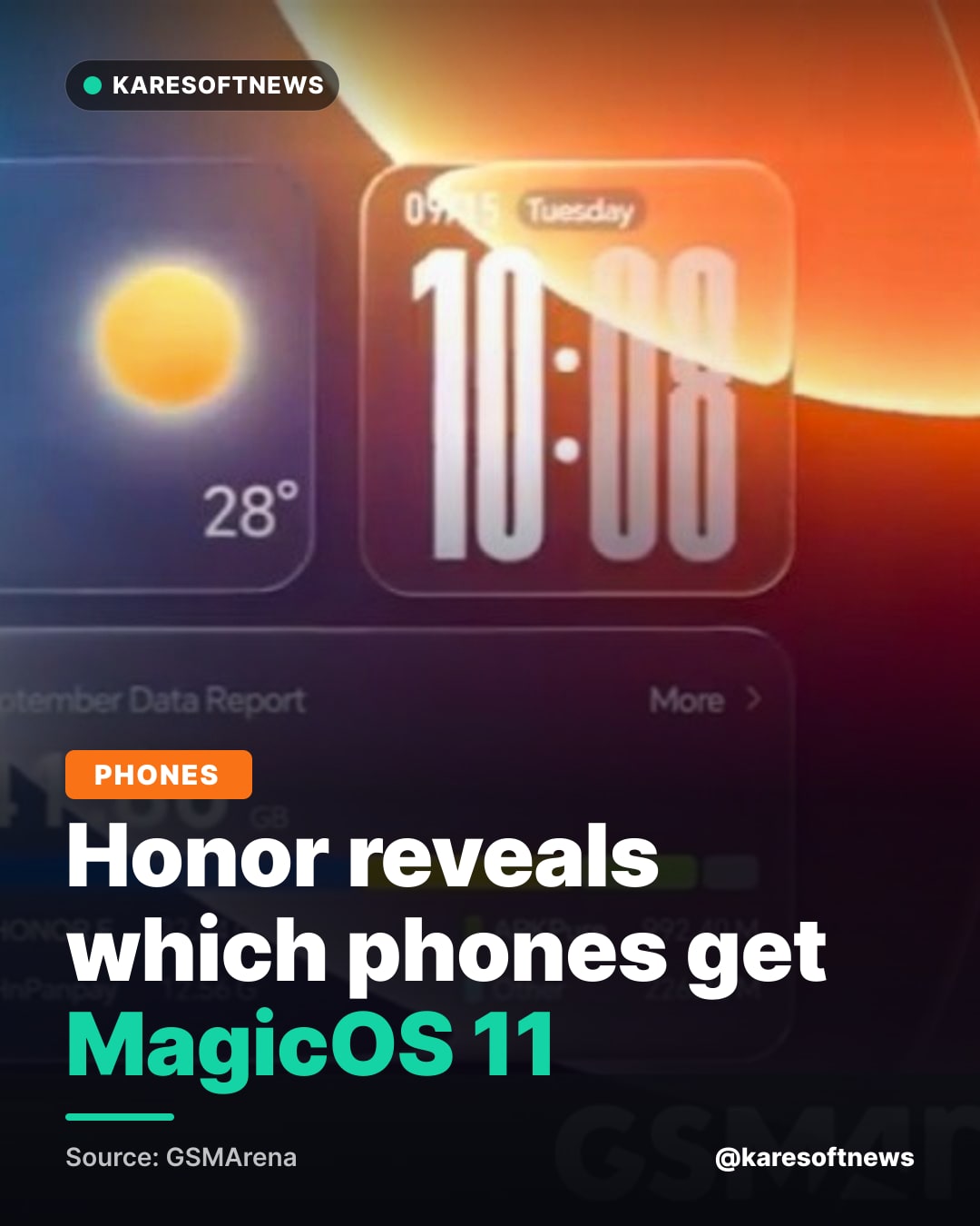 Honor reveals which phones get MagicOS 11