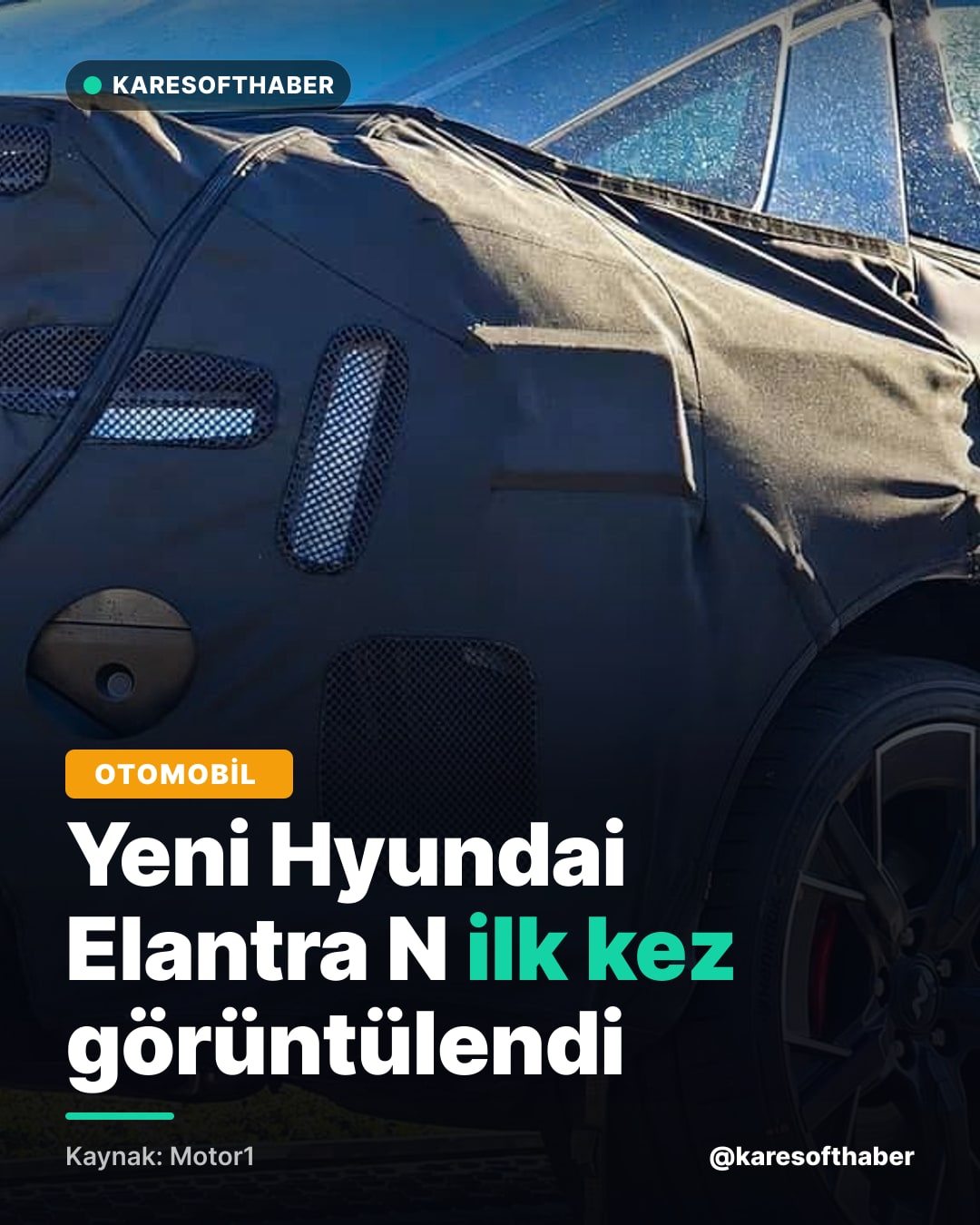 Yeni Hyundai Elantra N ilk kez görüntülendi