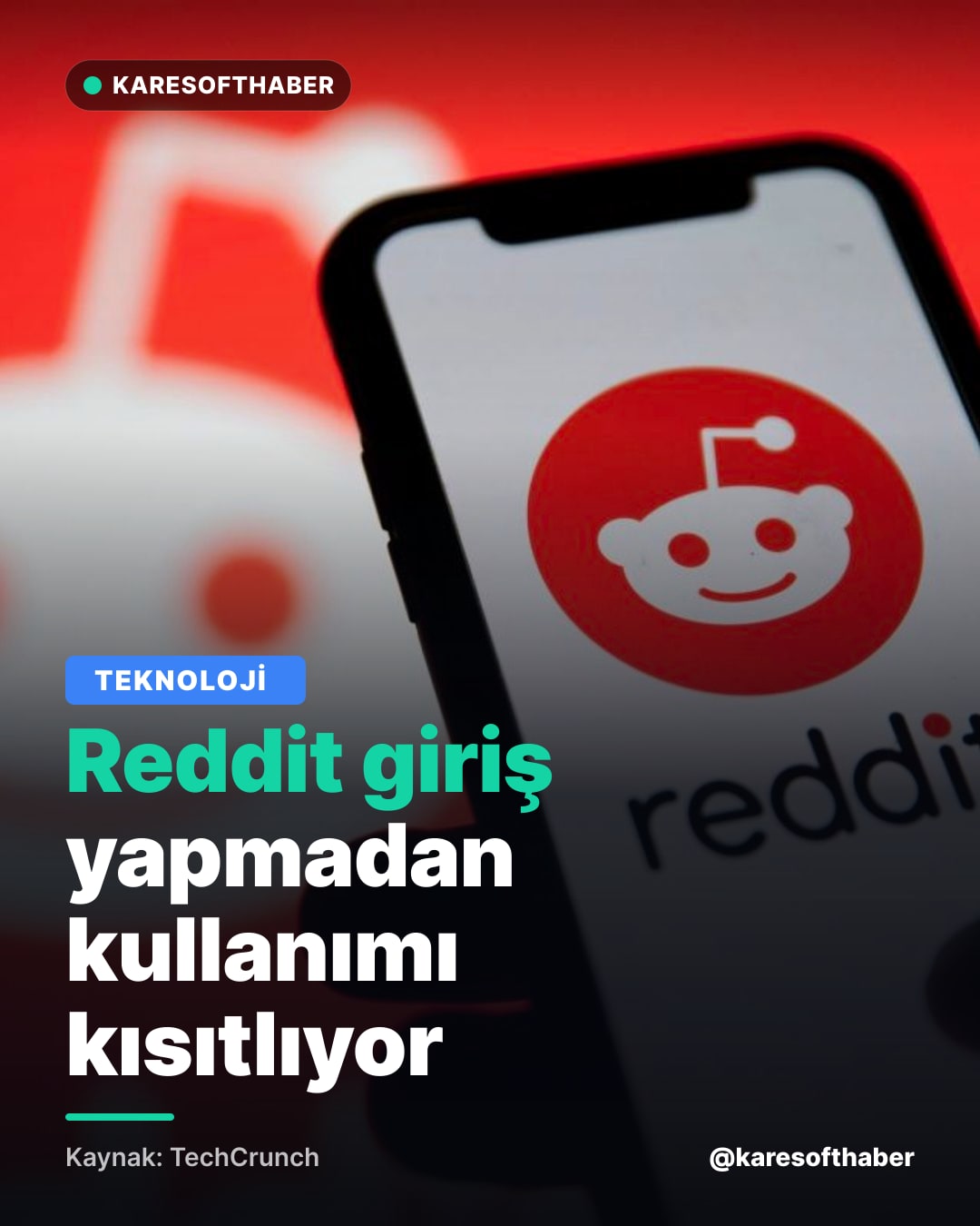 Reddit giriş yapmadan kullanımı kısıtlıyor