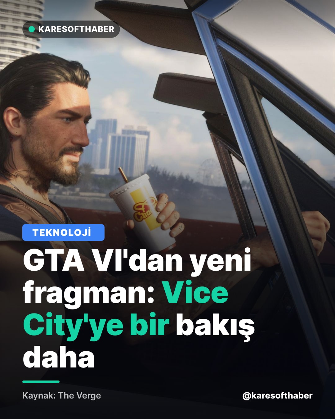 GTA VI'dan yeni fragman: Vice City'ye bir bakış daha